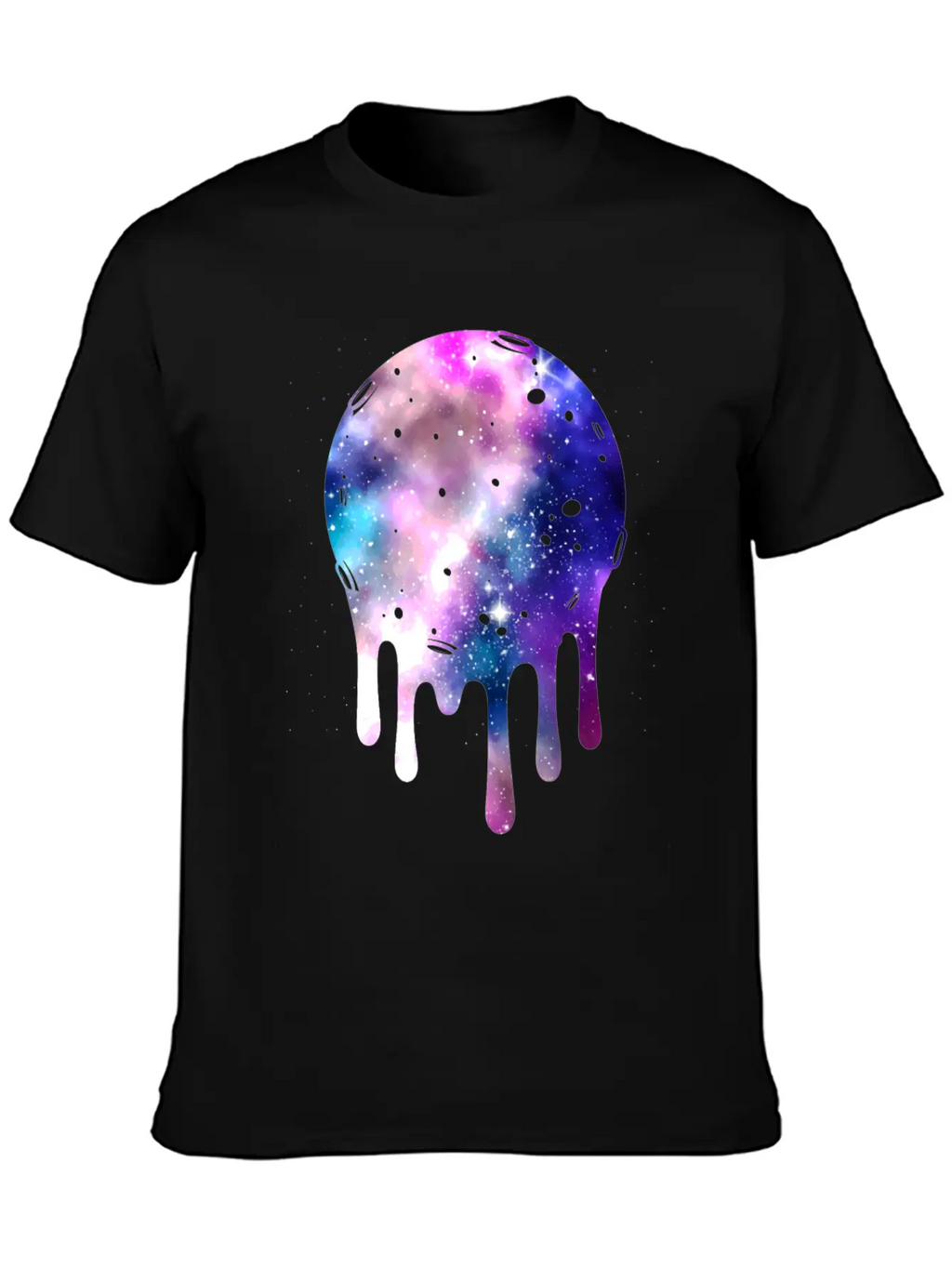 Galaxy Pastel Goth Moon Kawaii Space Basic Graphic T-Shirt – Daily Comfort In Soft Cotton