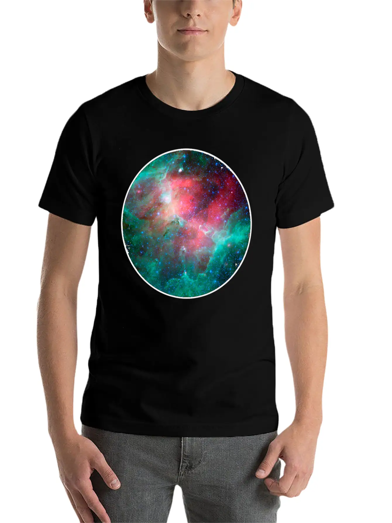 Galaxy - Space - Stars - Cosmic - Art - Universe Stylish Everyday T-Shirt – Unisex Basic Cotton Tee