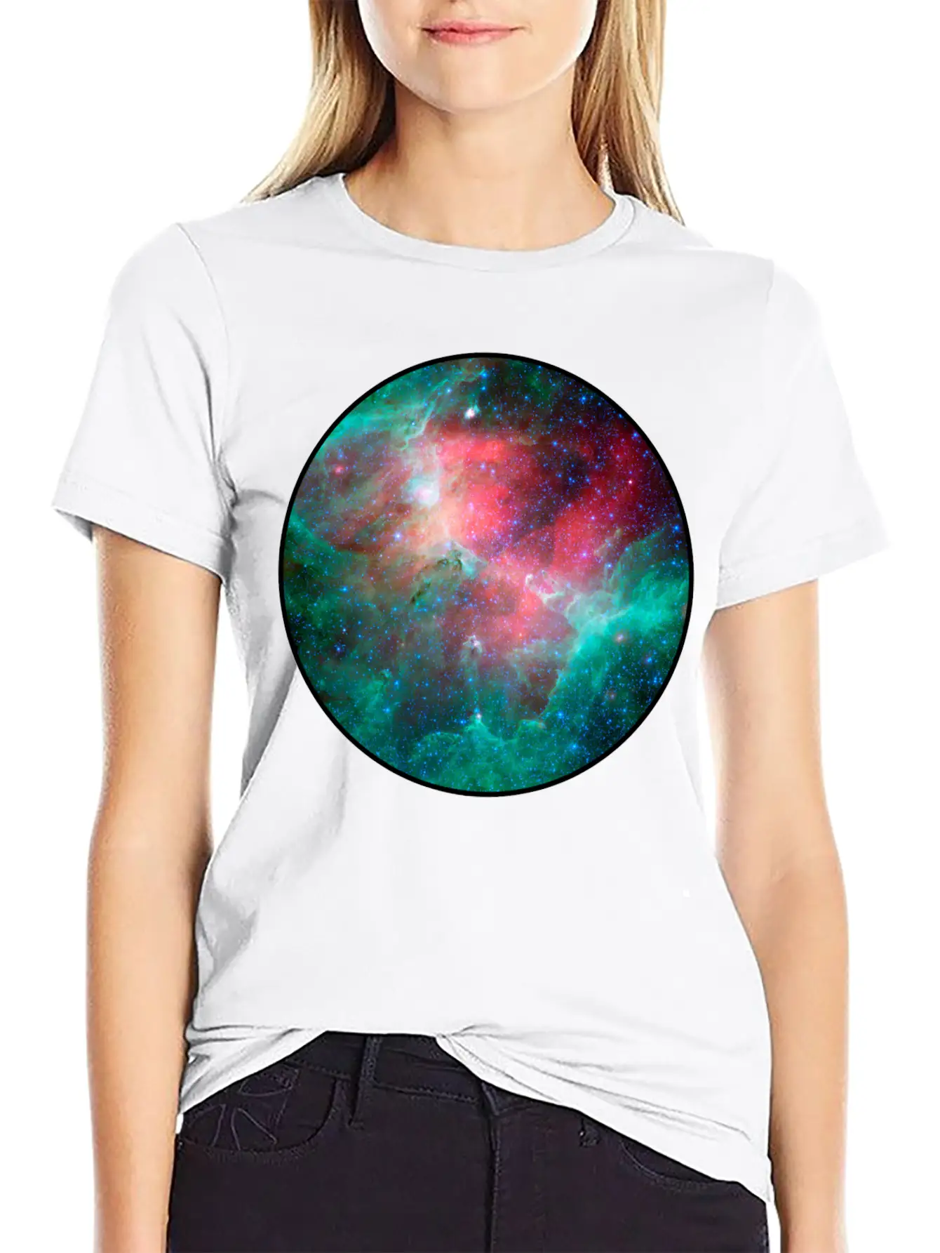 Galaxy - Space - Stars - Cosmic - Art - Universe Stylish Everyday T-Shirt – Unisex Basic Cotton Tee