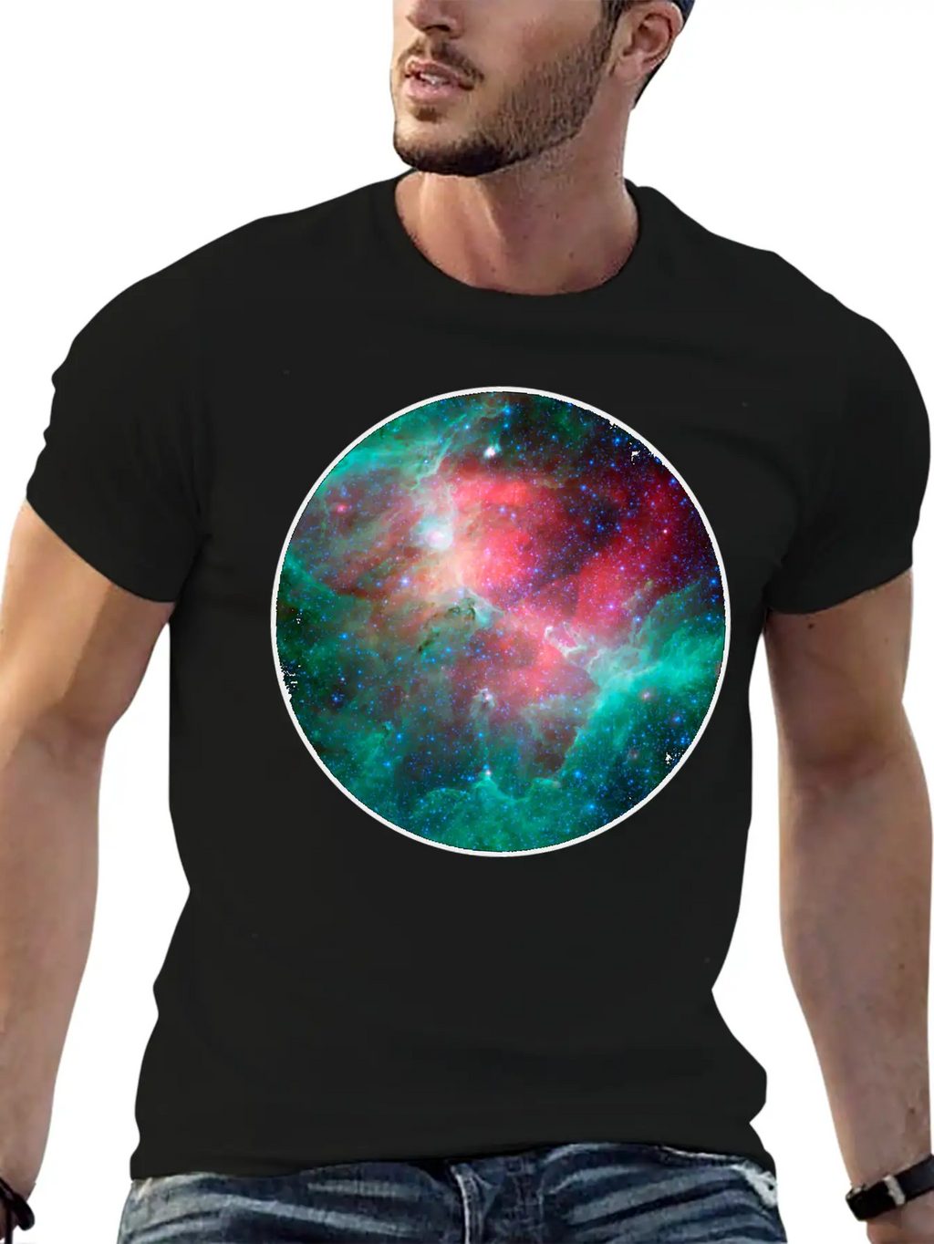 Galaxy - Space - Stars - Cosmic - Art - Universe Stylish Everyday T-Shirt – Unisex Basic Cotton Tee