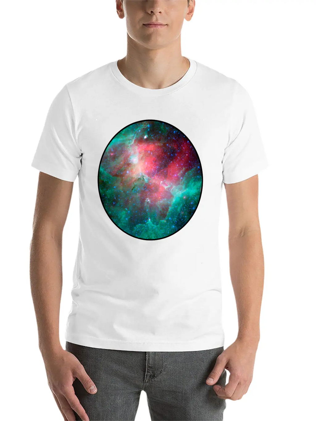 Galaxy - Space - Stars - Cosmic - Art - Universe Stylish Everyday T-Shirt – Unisex Basic Cotton Tee