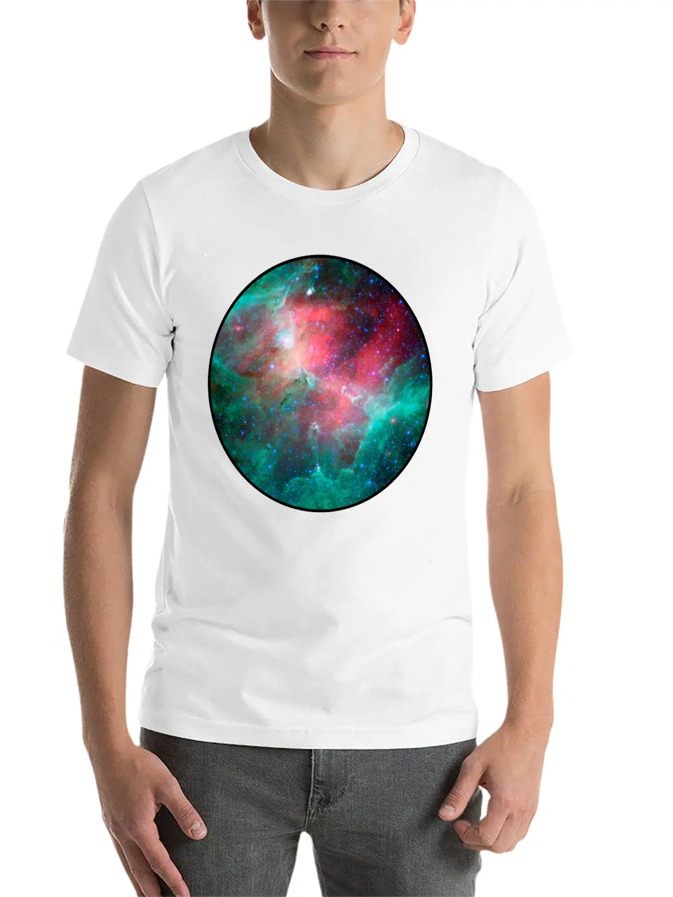Galaxy - Space - Stars - Cosmic - Art - Universe Stylish Everyday T-Shirt – Unisex Basic Cotton Tee