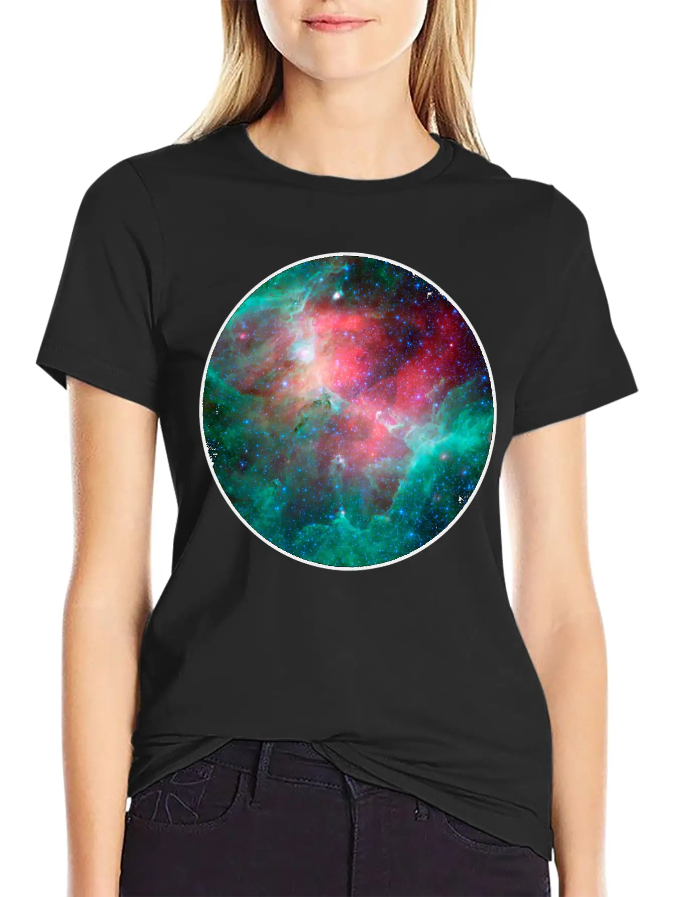 Galaxy - Space - Stars - Cosmic - Art - Universe Stylish Everyday T-Shirt – Unisex Basic Cotton Tee