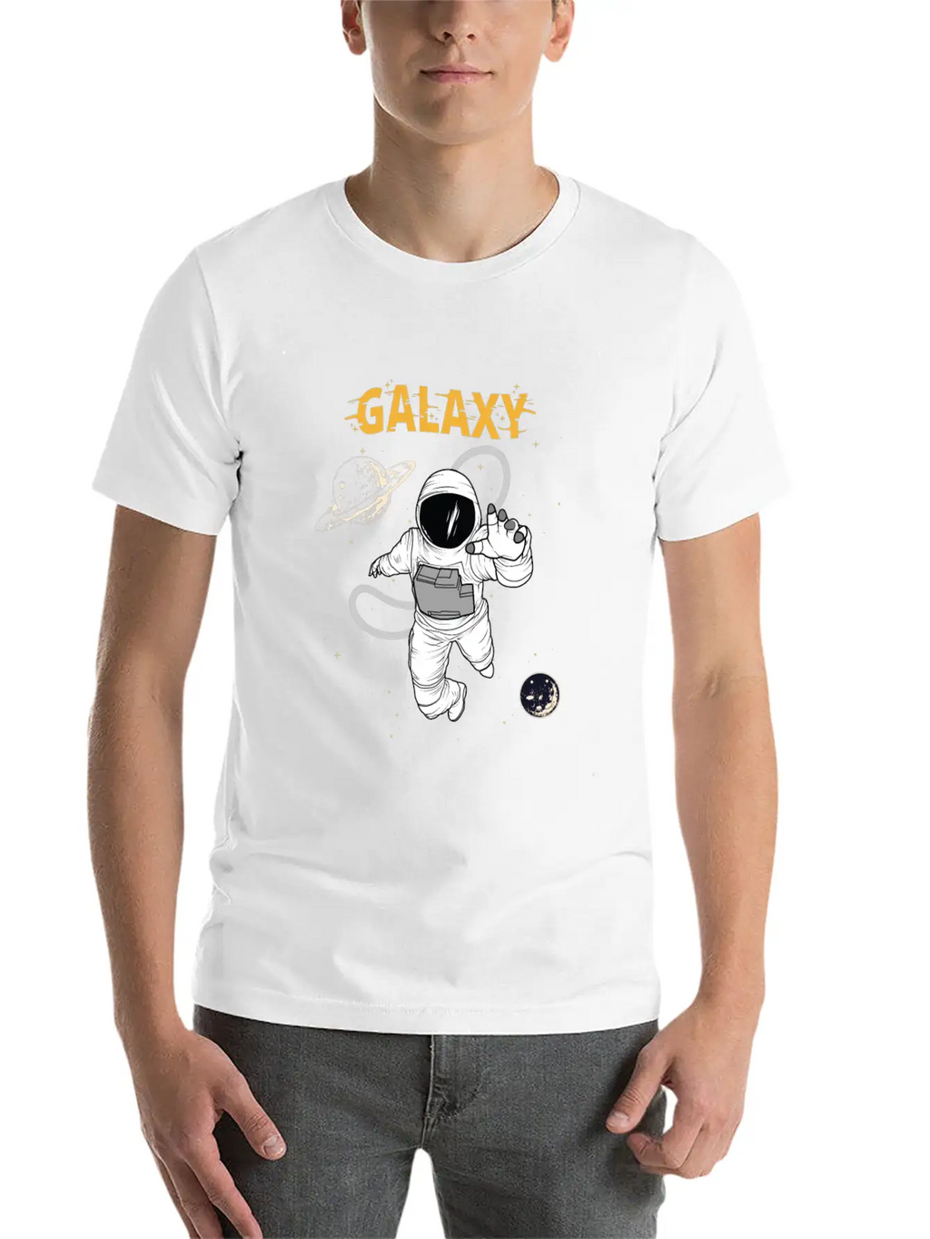Galaxy T Shirt Relaxed Everyday Tee – Lightweight And Durable Cotton