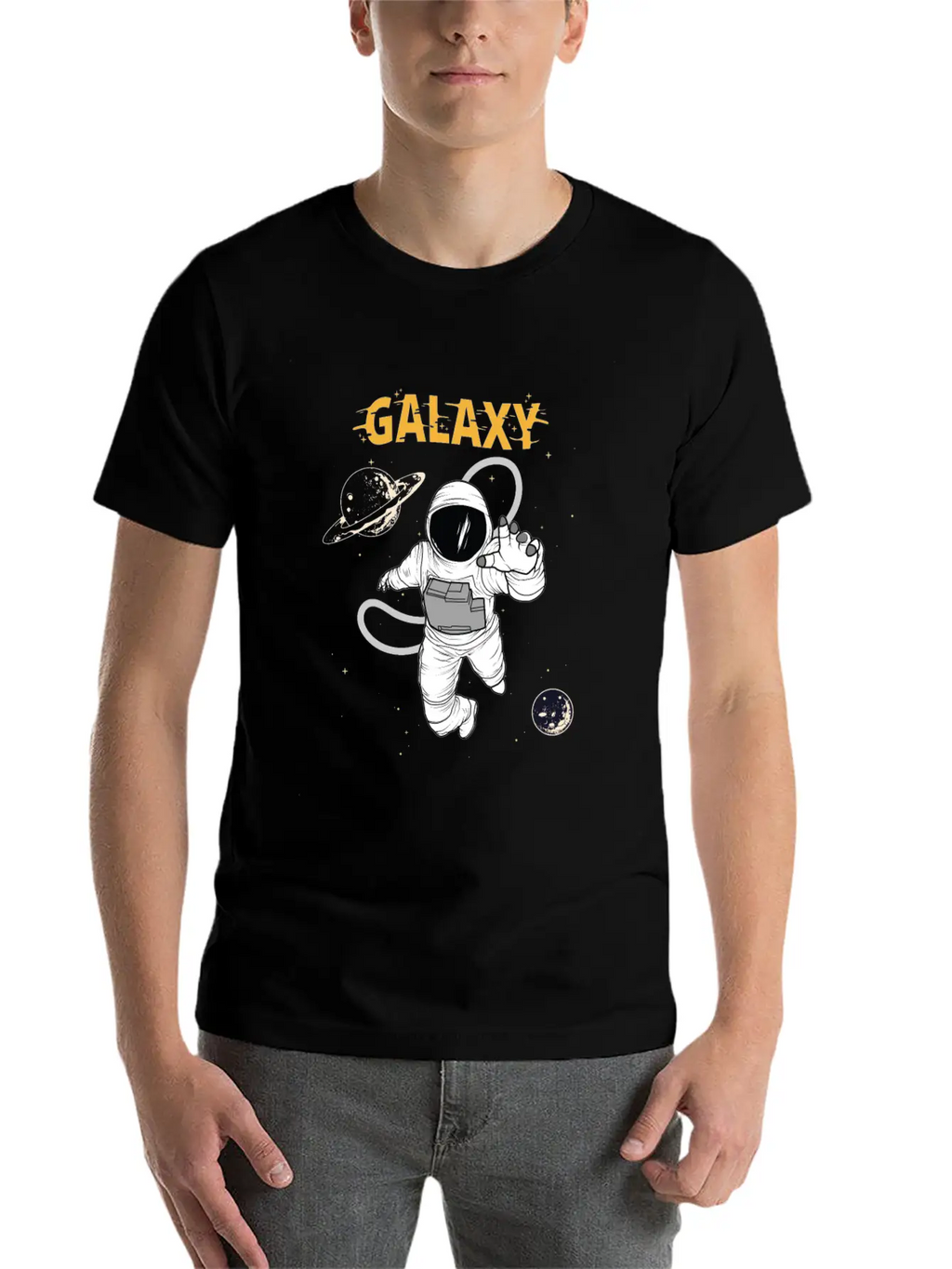 Galaxy T Shirt Relaxed Everyday Tee – Lightweight And Durable Cotton