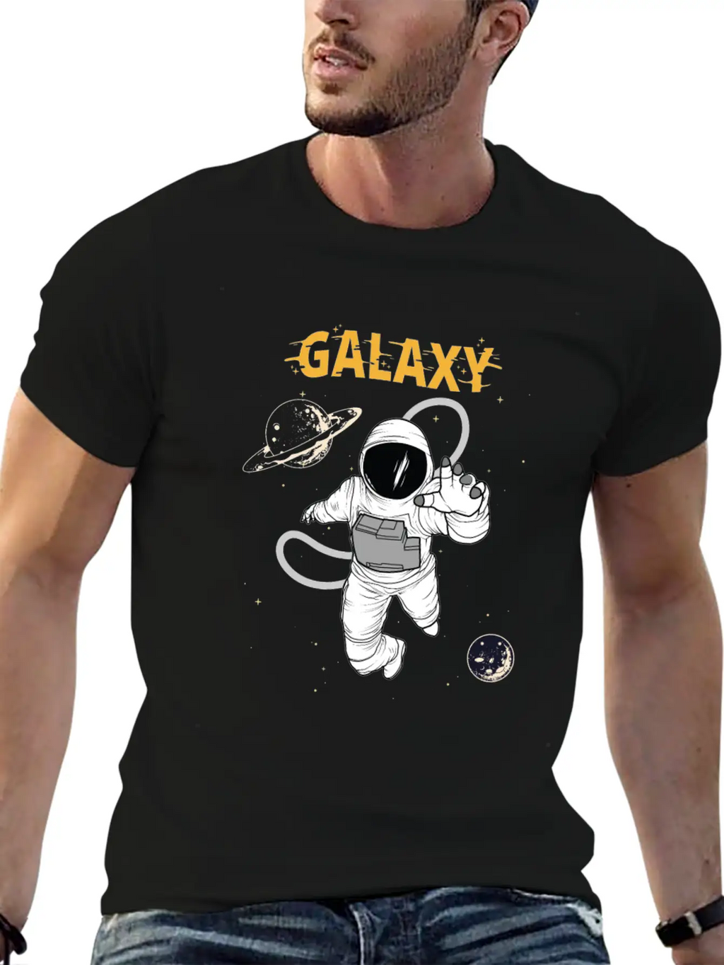 Galaxy T Shirt Relaxed Everyday Tee – Lightweight And Durable Cotton