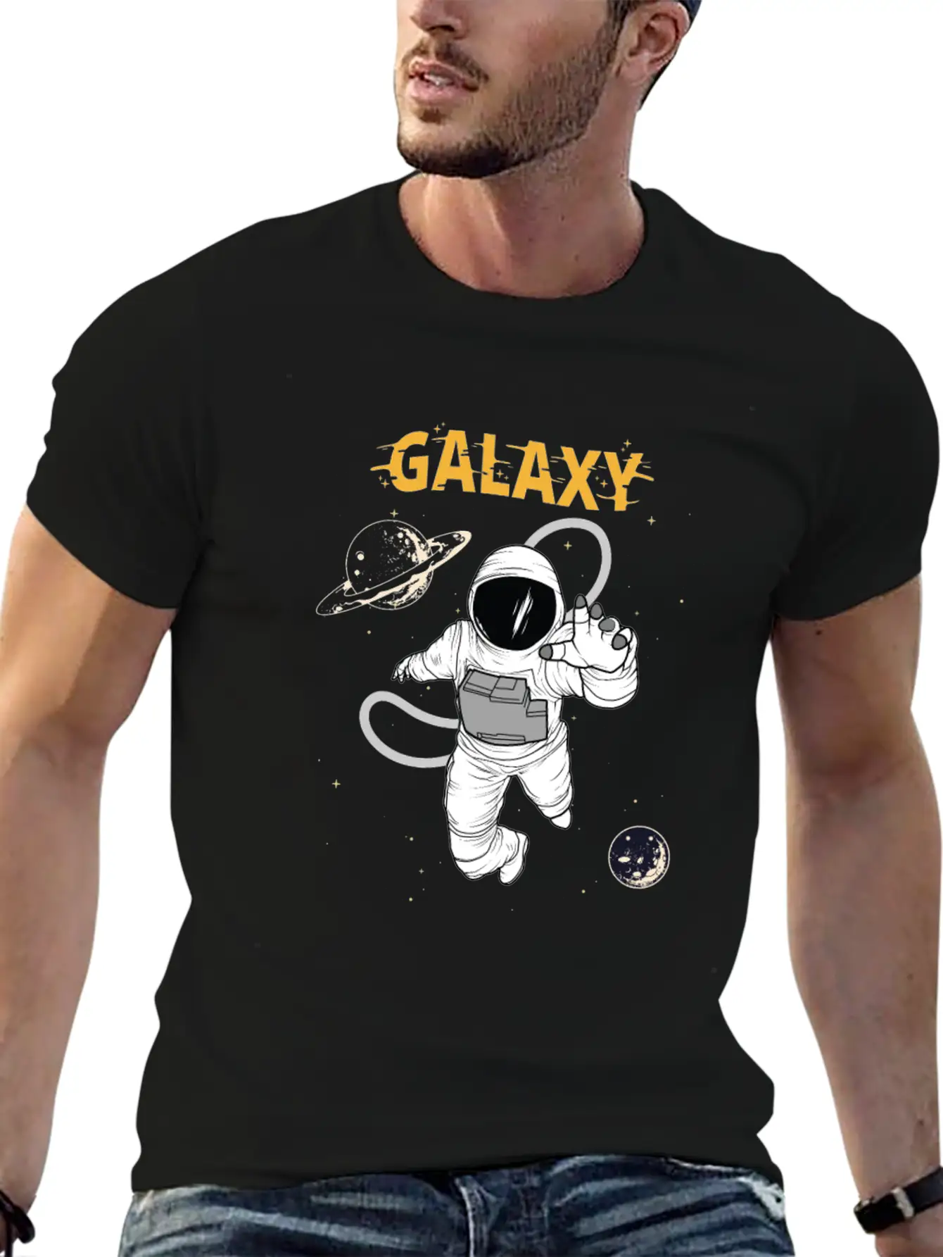 Galaxy T Shirt Relaxed Everyday Tee – Lightweight And Durable Cotton