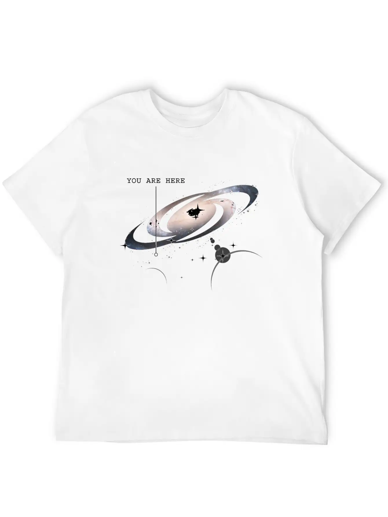 Galaxy Your Here Relaxed Everyday Tee – Lightweight And Durable Cotton