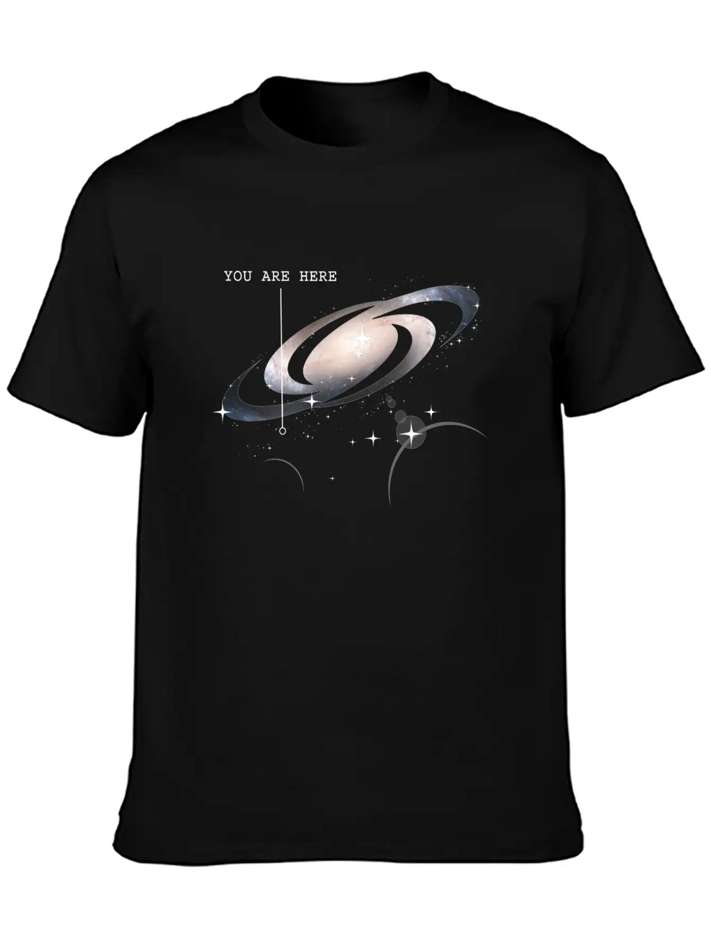 Galaxy Your Here Relaxed Everyday Tee – Lightweight And Durable Cotton