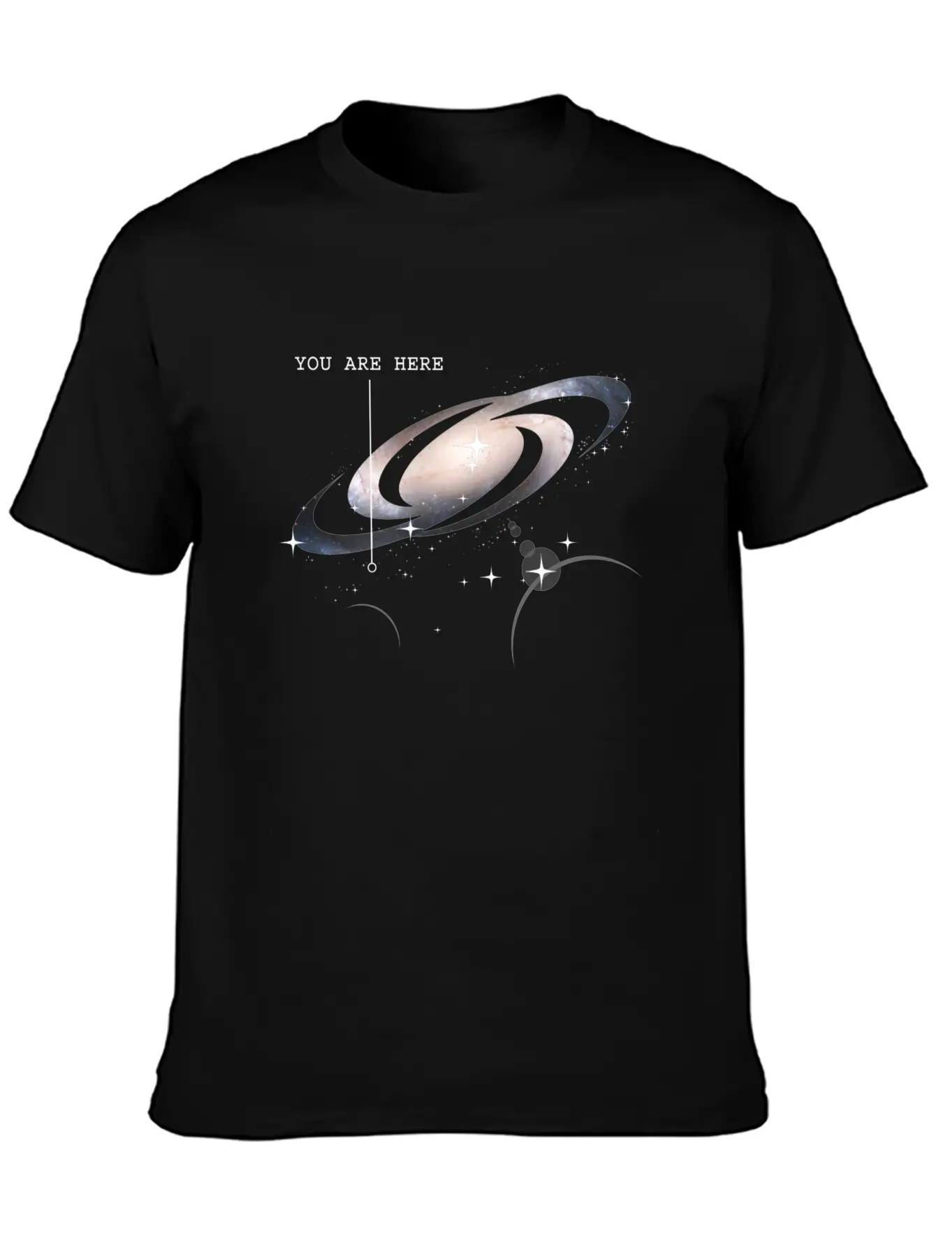 Galaxy Your Here Relaxed Everyday Tee – Lightweight And Durable Cotton