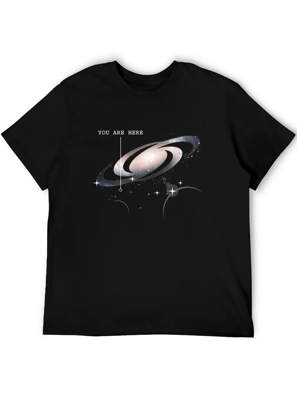Galaxy Your Here Relaxed Everyday Tee – Lightweight And Durable Cotton