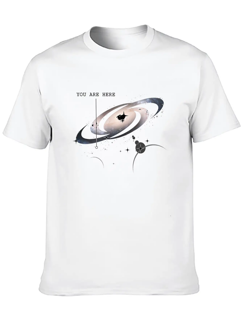 Galaxy Your Here Relaxed Everyday Tee – Lightweight And Durable Cotton
