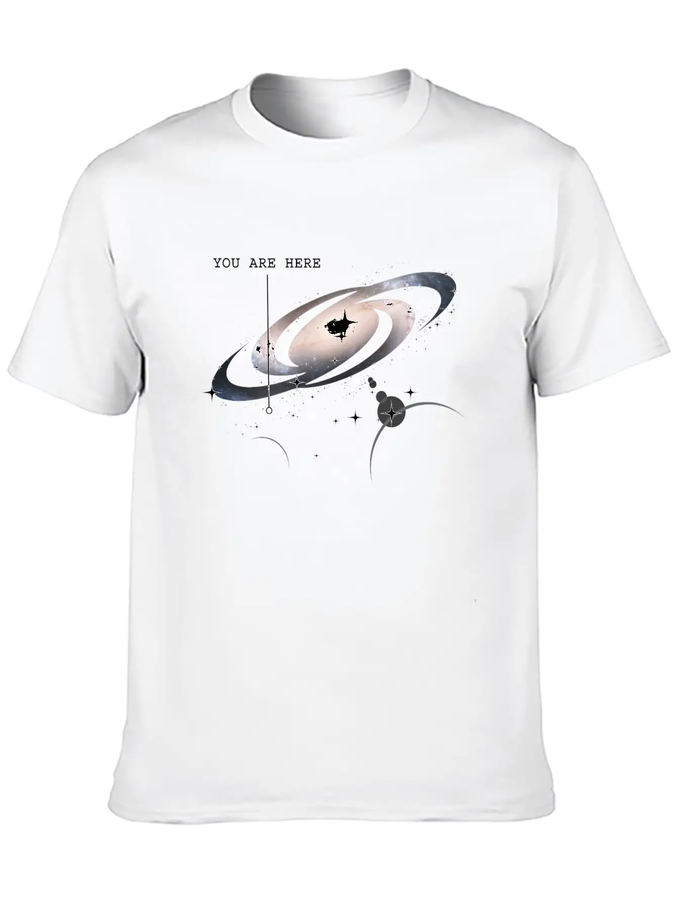 Galaxy Your Here Relaxed Everyday Tee – Lightweight And Durable Cotton