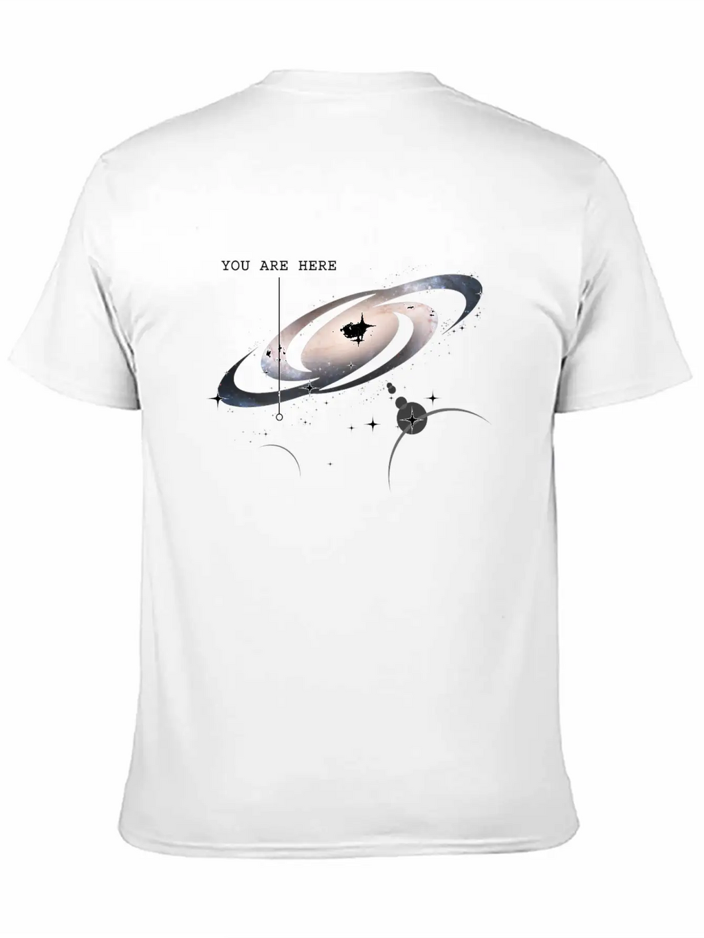 Galaxy Your Here Relaxed Everyday Tee – Lightweight And Durable Cotton