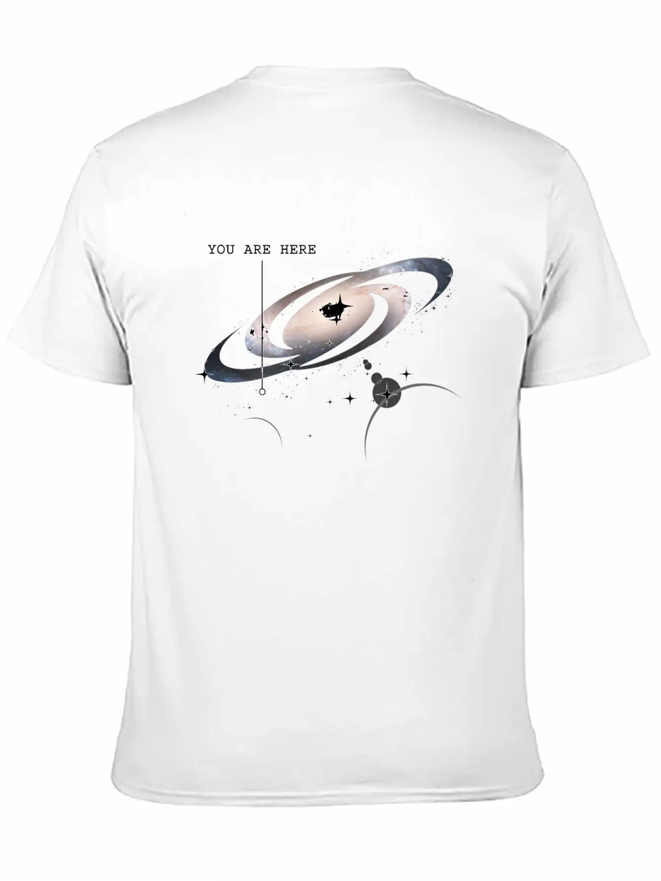 Galaxy Your Here Relaxed Everyday Tee – Lightweight And Durable Cotton