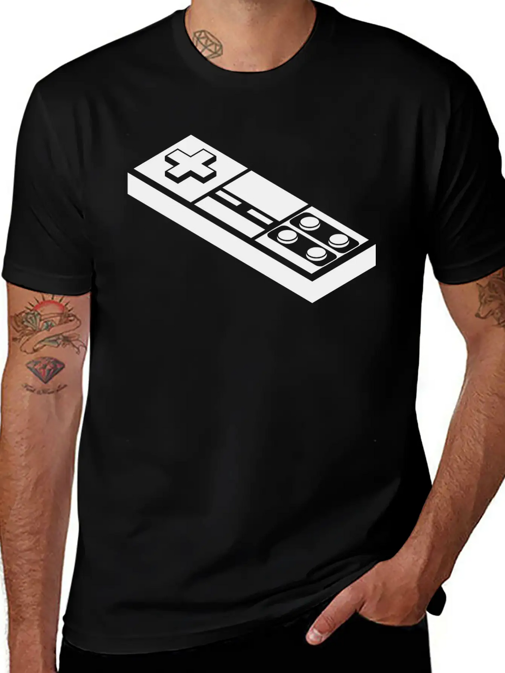 Game Controller Classic Cotton Tee – Unisex Comfort For Any Season
