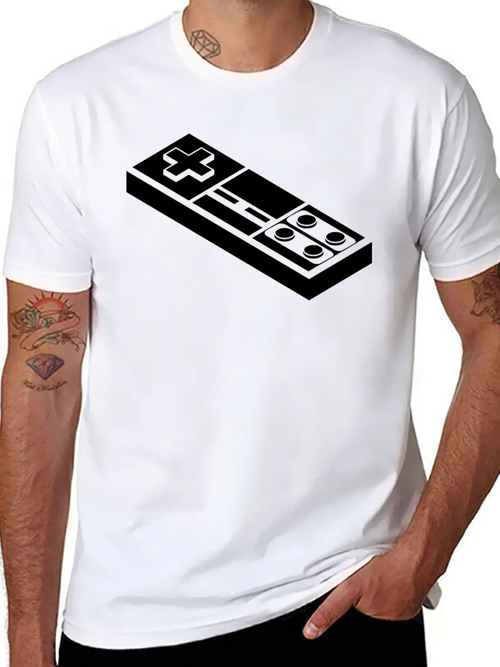 Game Controller Classic Cotton Tee – Unisex Comfort For Any Season