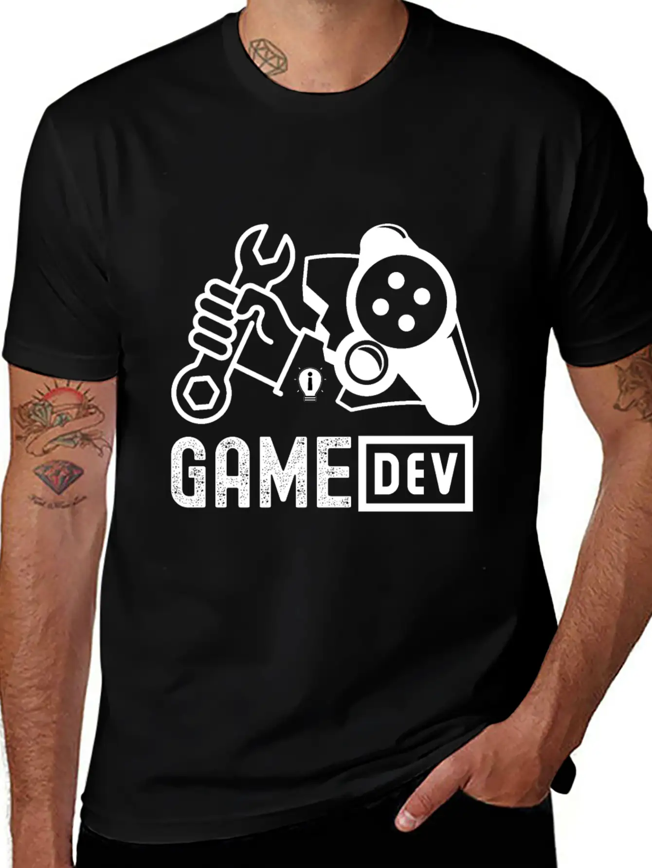 GAME DEV - GAME DEVELOPER Timeless Short Sleeve Tee – Comfy And Minimalist Design