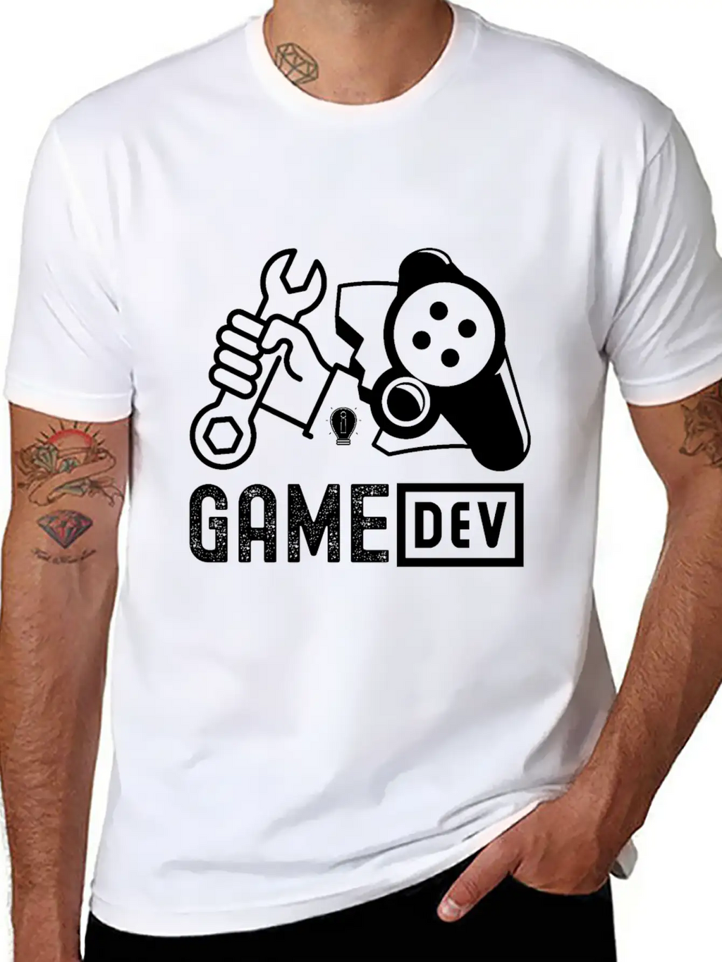 GAME DEV - GAME DEVELOPER Timeless Short Sleeve Tee – Comfy And Minimalist Design