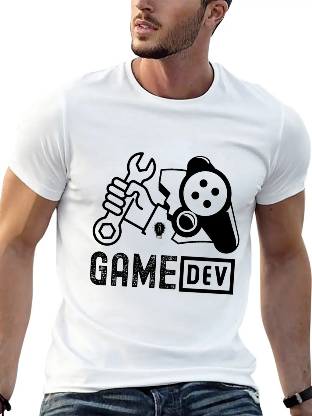 GAME DEV - GAME DEVELOPER Timeless Short Sleeve Tee – Comfy And Minimalist Design