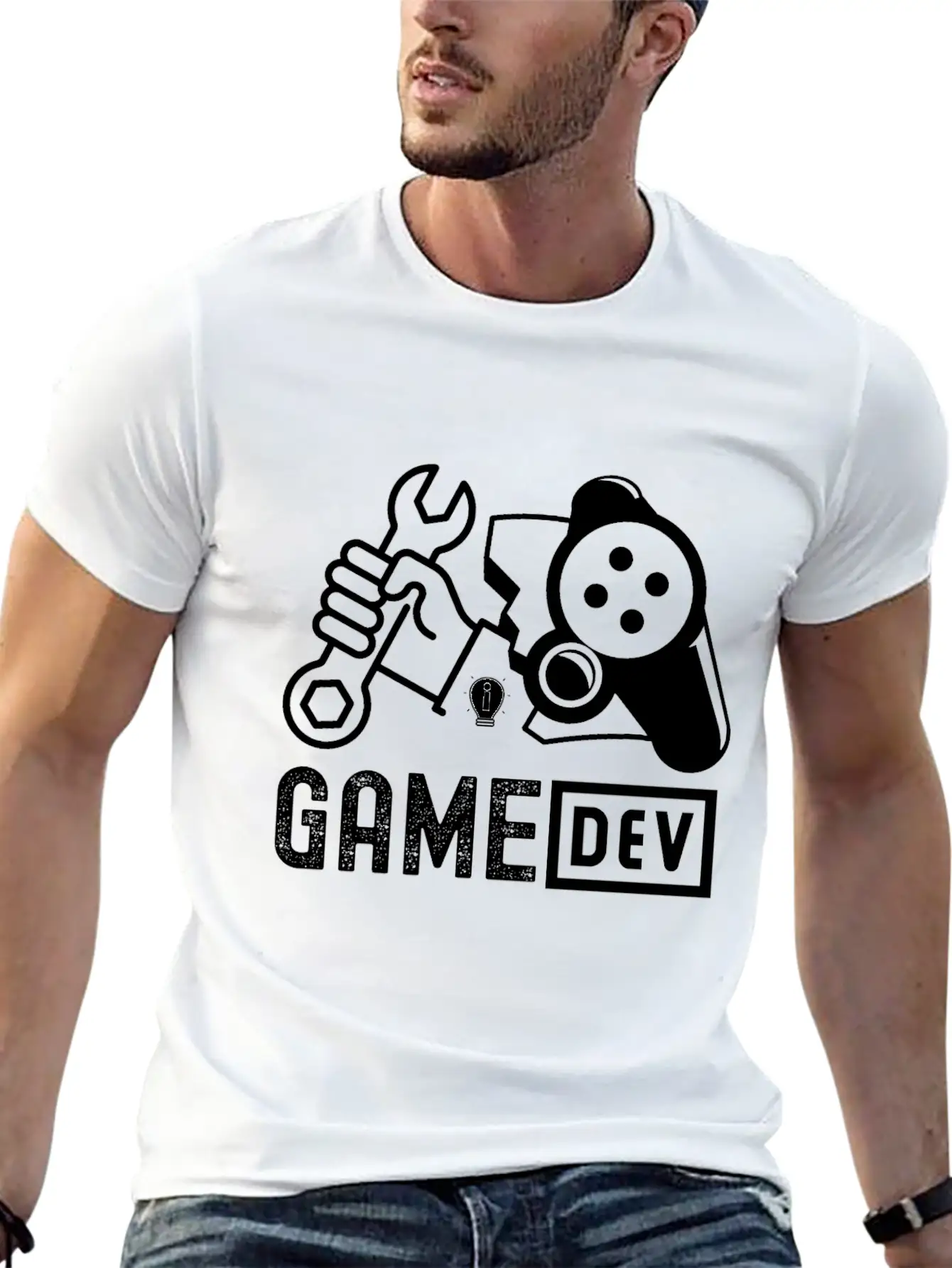 GAME DEV - GAME DEVELOPER Timeless Short Sleeve Tee – Comfy And Minimalist Design