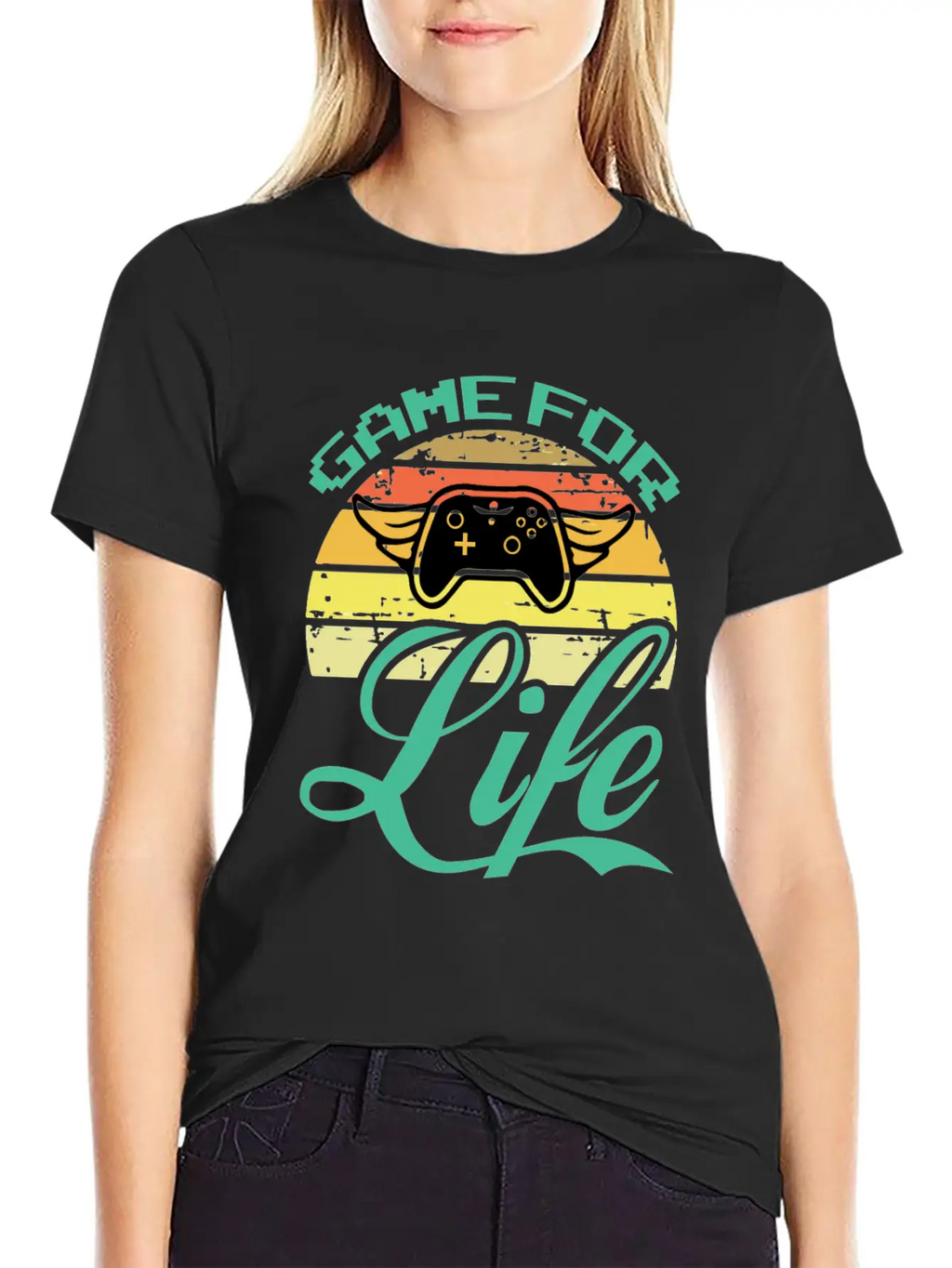 Game For Life Stylish Everyday T-Shirt – Unisex Basic Cotton Tee