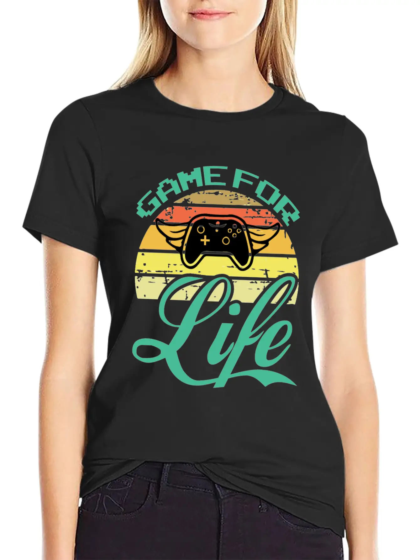 Game For Life Stylish Everyday T-Shirt – Unisex Basic Cotton Tee