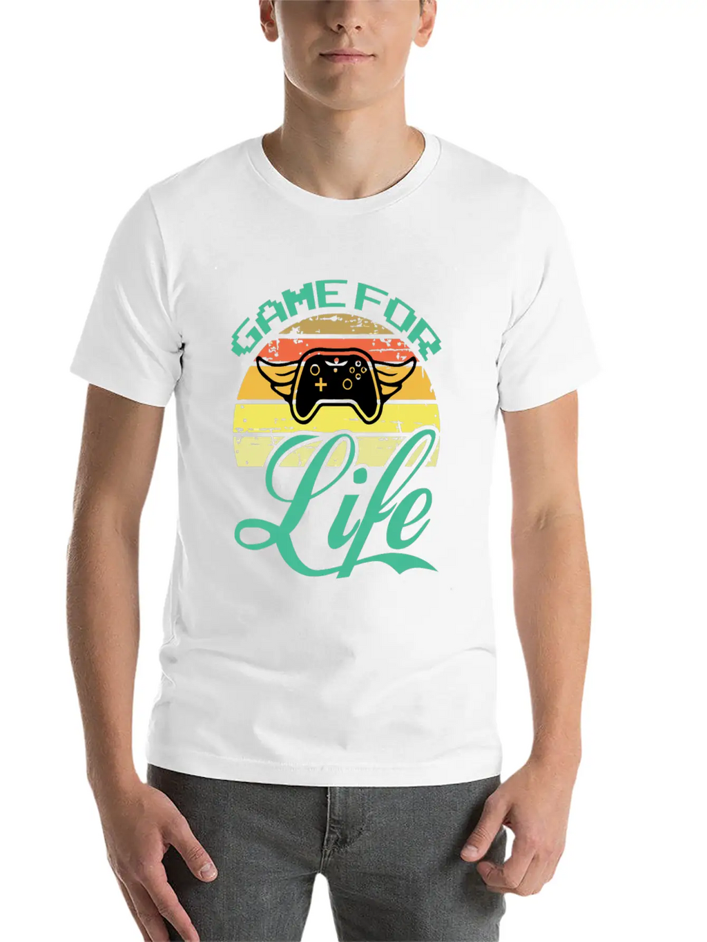 Game For Life Stylish Everyday T-Shirt – Unisex Basic Cotton Tee