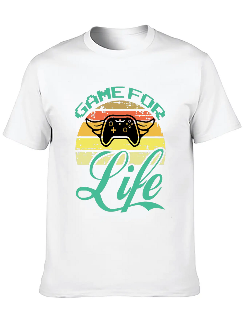 Game For Life Stylish Everyday T-Shirt – Unisex Basic Cotton Tee