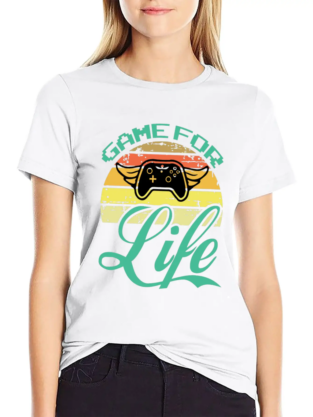 Game For Life Stylish Everyday T-Shirt – Unisex Basic Cotton Tee