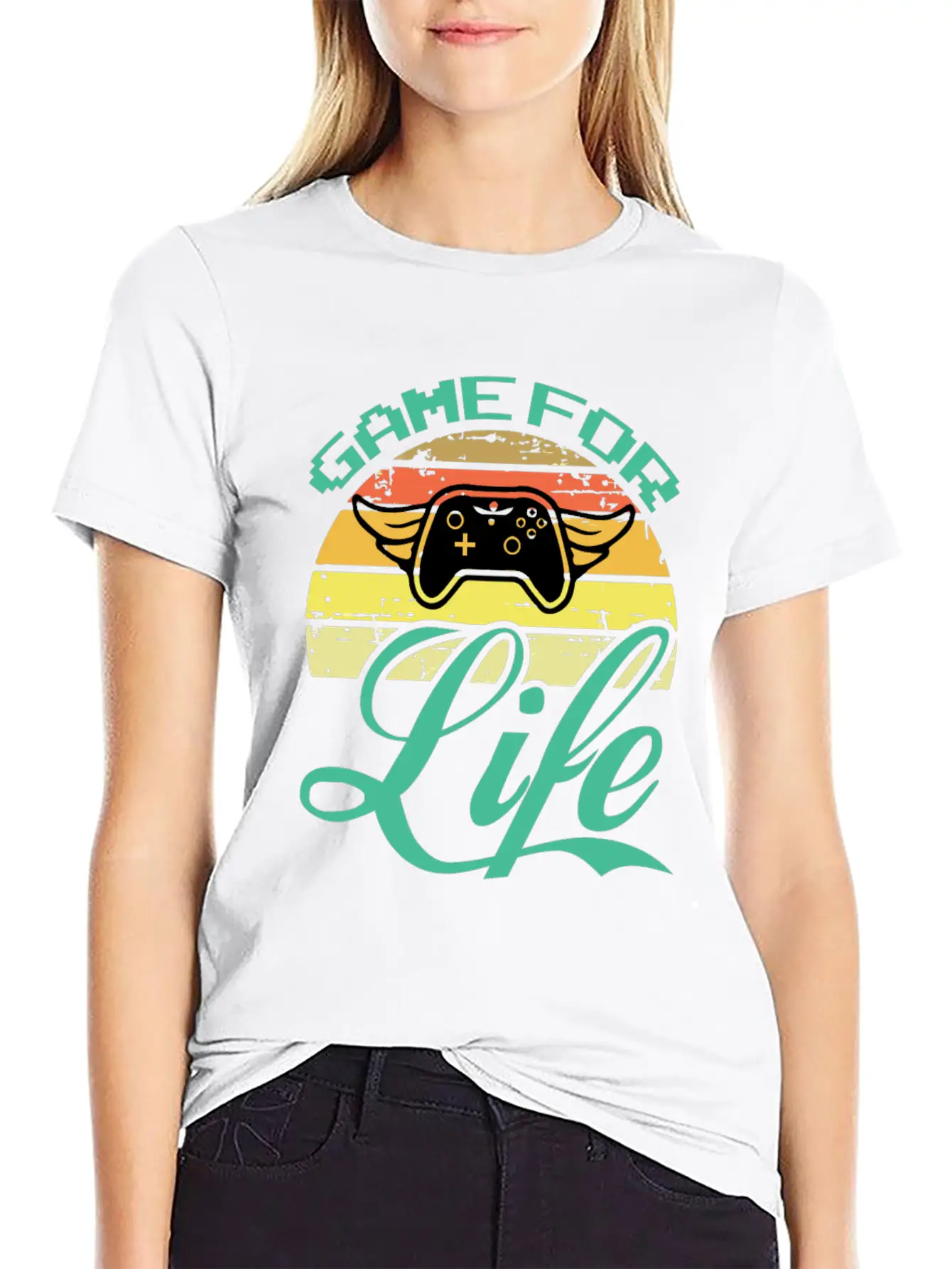 Game For Life Stylish Everyday T-Shirt – Unisex Basic Cotton Tee