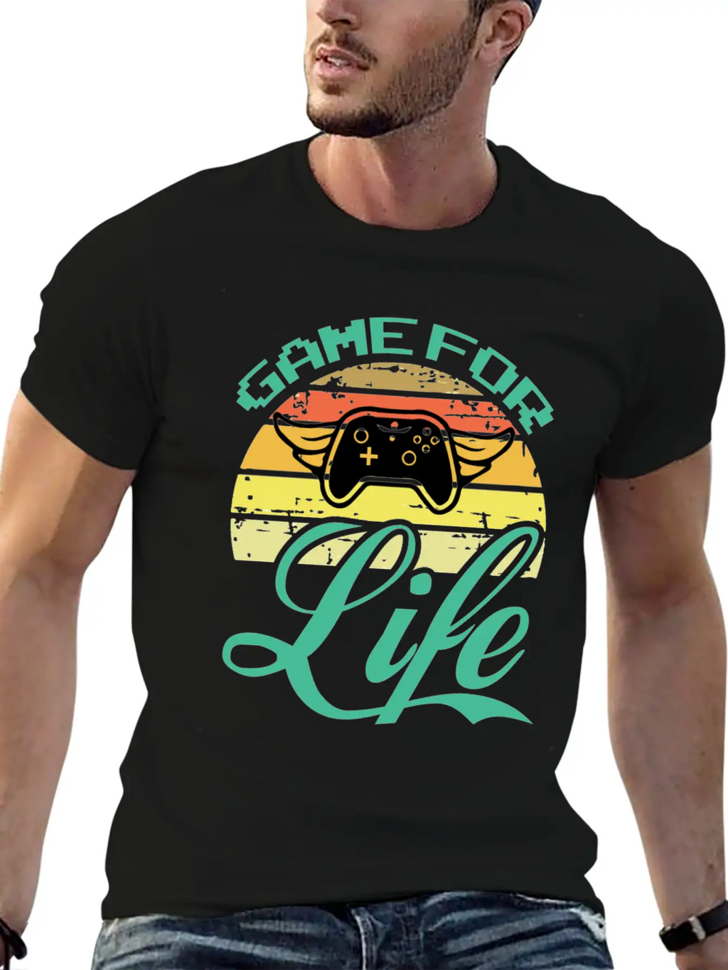 Game For Life Stylish Everyday T-Shirt – Unisex Basic Cotton Tee