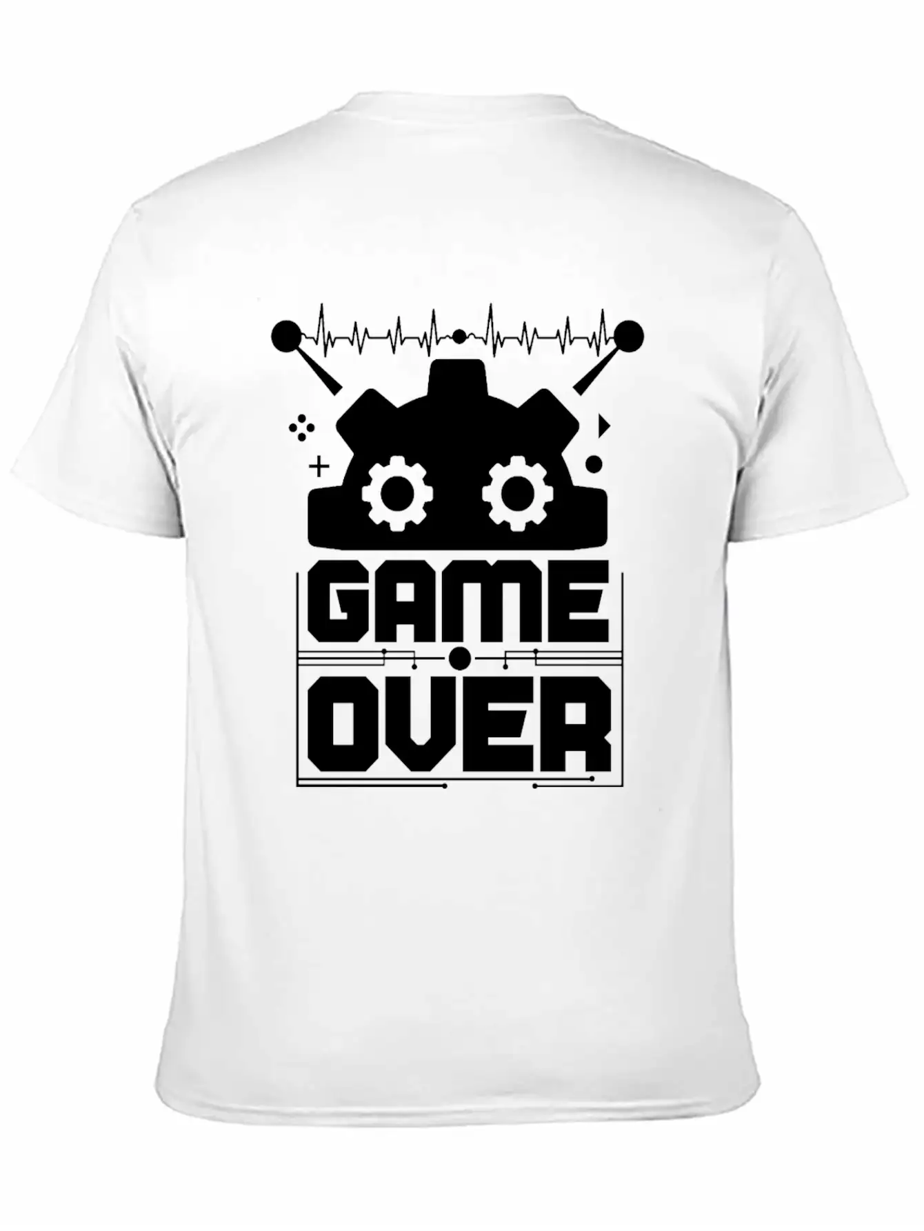 Game Over Essential Cotton Tee For Daily Outfits – Unisex Style