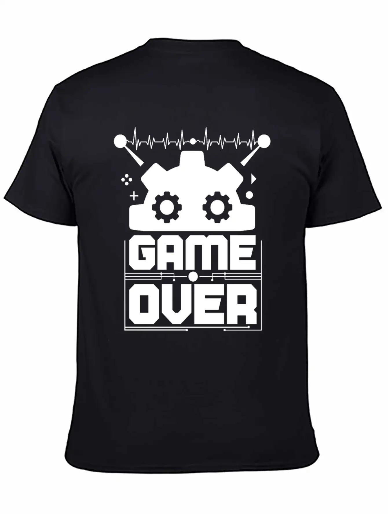 Game Over Essential Cotton Tee For Daily Outfits – Unisex Style