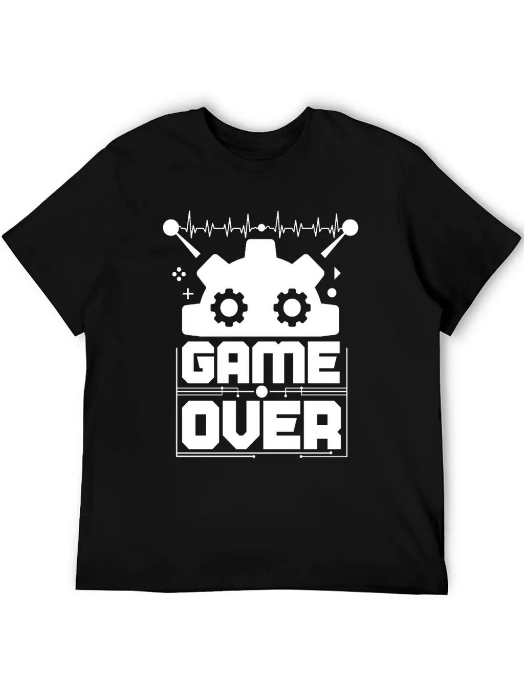 Game Over Essential Cotton Tee For Daily Outfits – Unisex Style