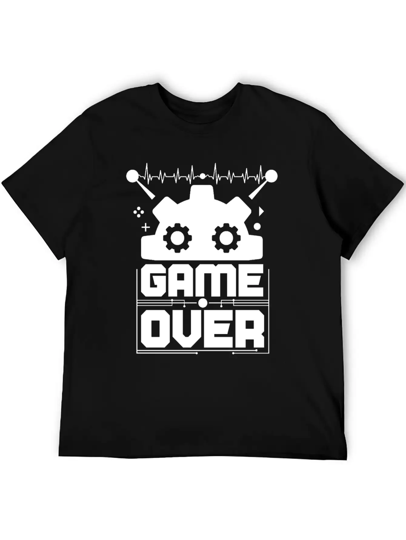 Game Over Essential Cotton Tee For Daily Outfits – Unisex Style