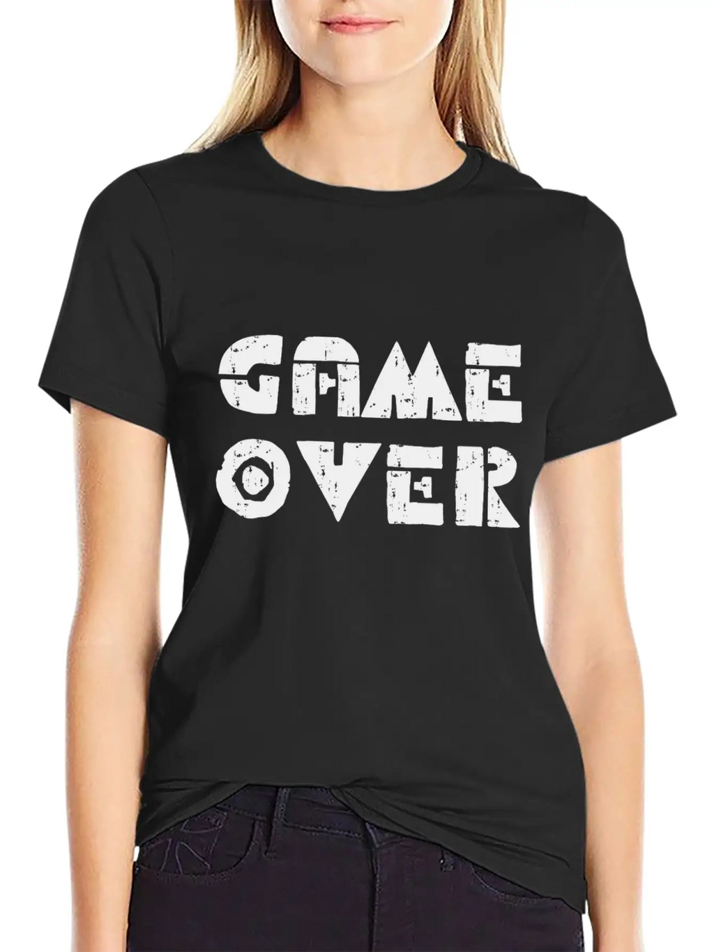 Game Over For Video Games Players Breathable Graphic T-Shirt – Perfect For Casual Days