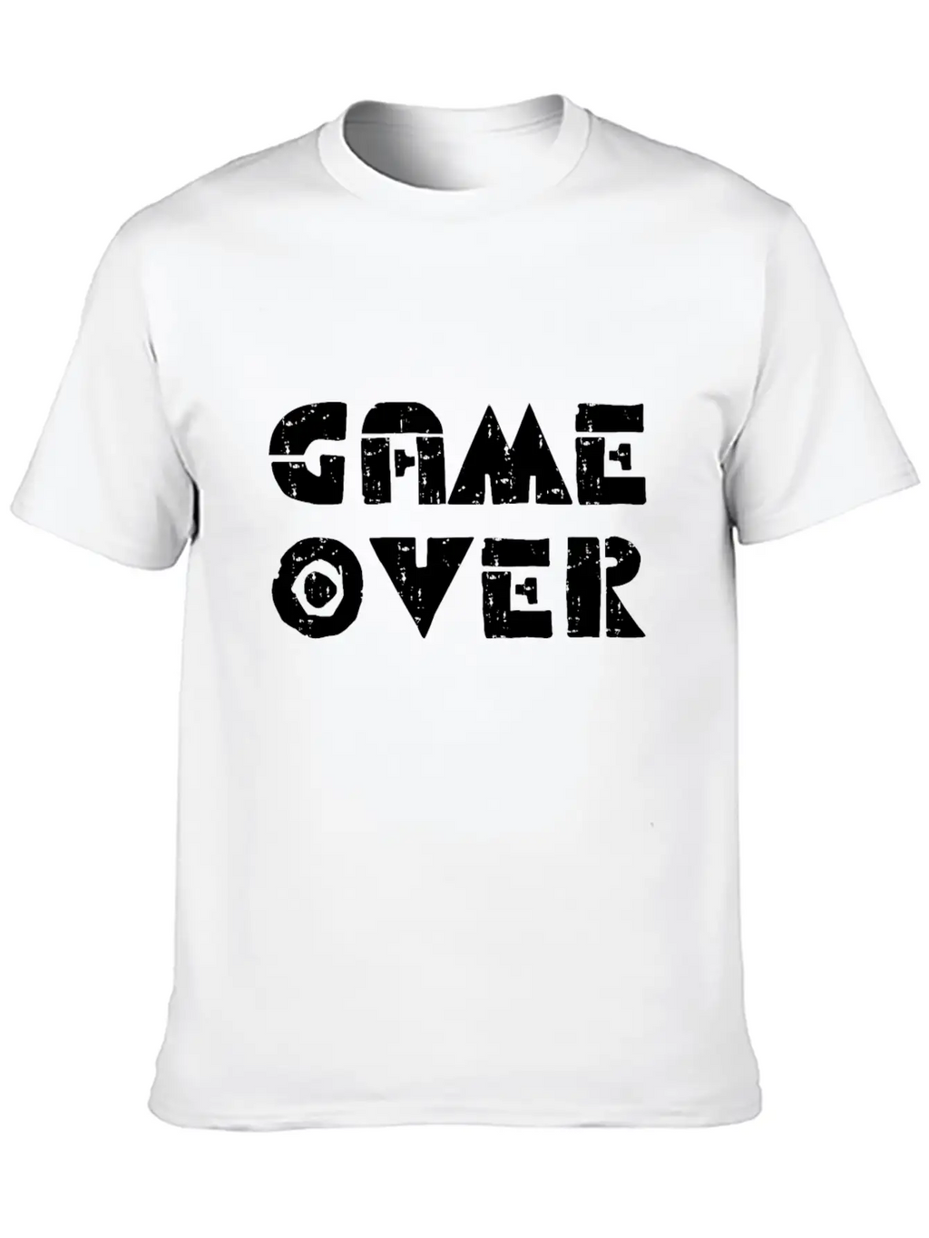 Game Over For Video Games Players Breathable Graphic T-Shirt – Perfect For Casual Days