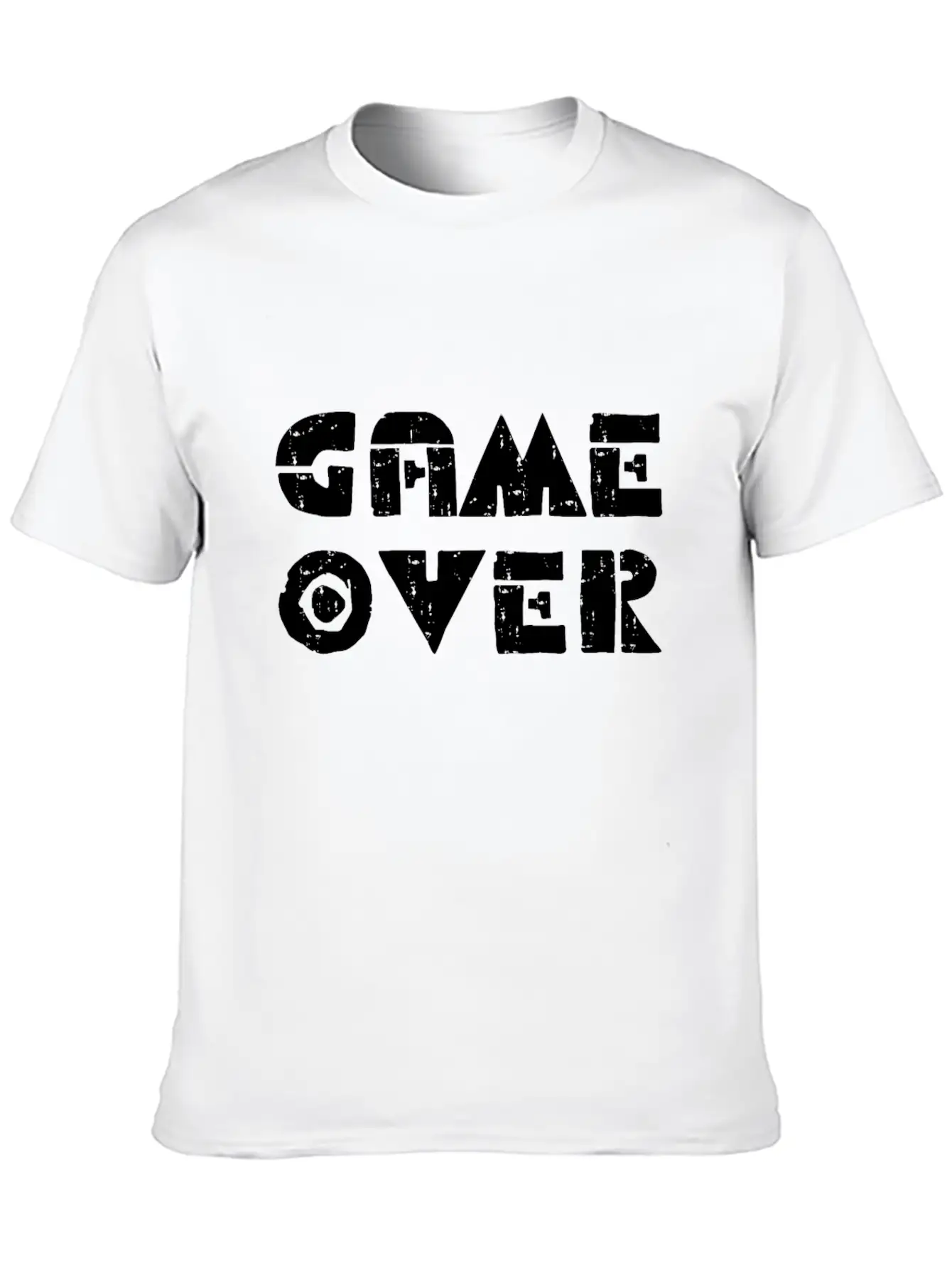 Game Over For Video Games Players Breathable Graphic T-Shirt – Perfect For Casual Days