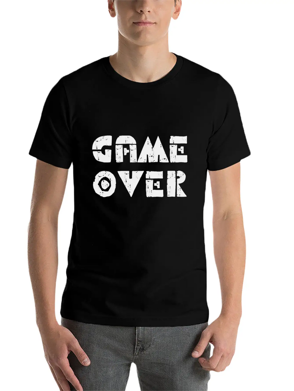 Game Over For Video Games Players Breathable Graphic T-Shirt – Perfect For Casual Days