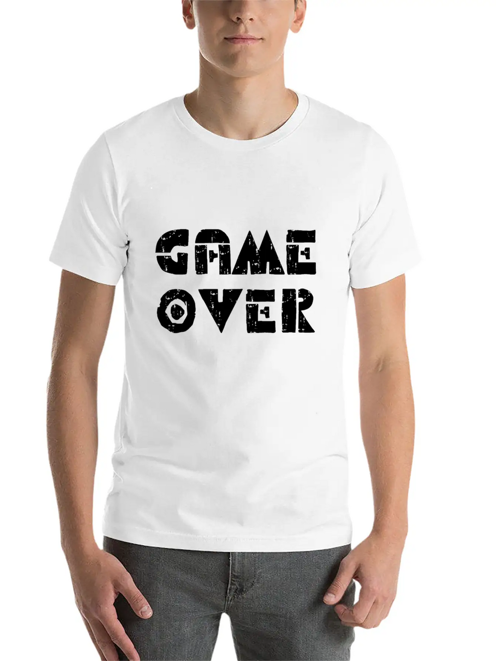 Game Over For Video Games Players Breathable Graphic T-Shirt – Perfect For Casual Days