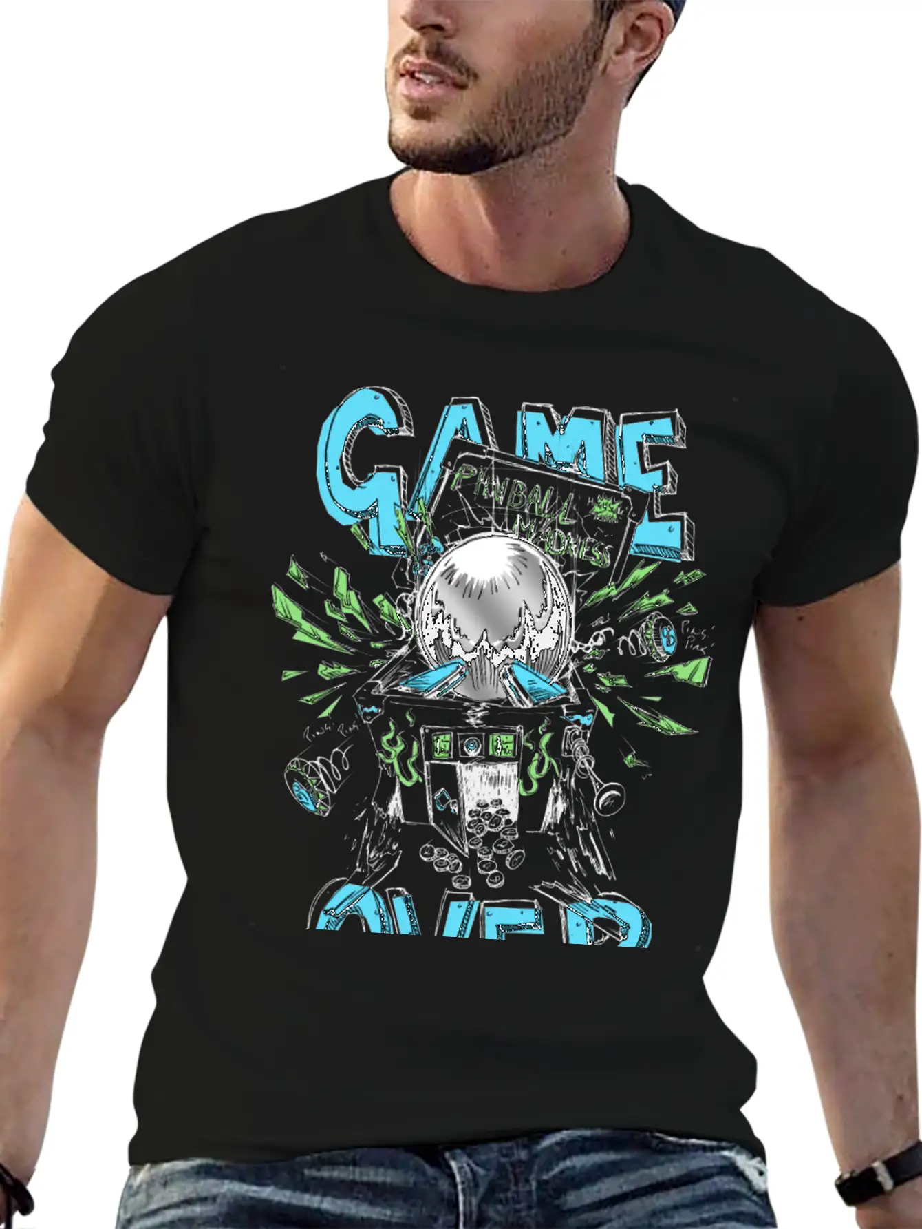 GAME OVER Timeless Short Sleeve Tee – Comfy And Minimalist Design