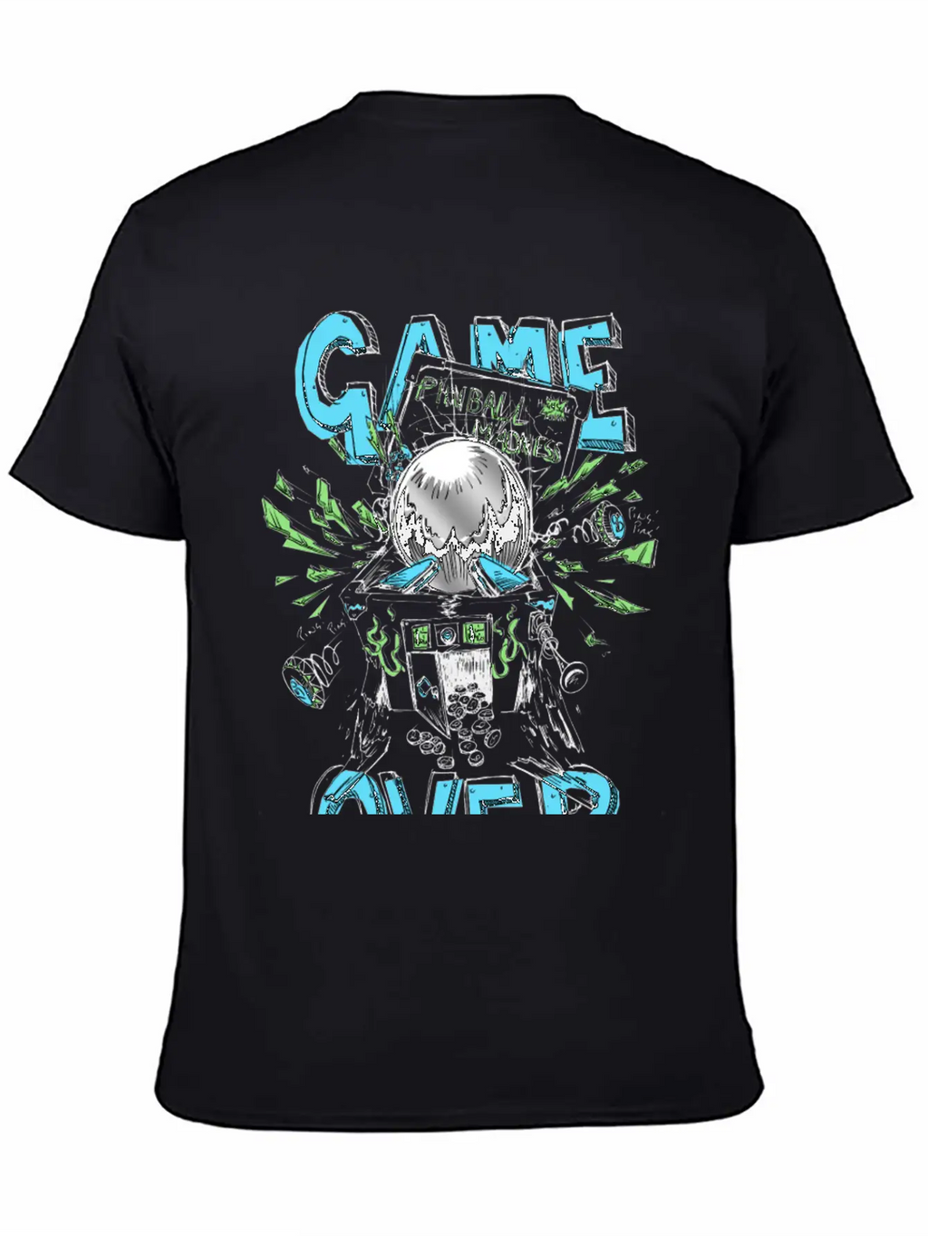 GAME OVER Timeless Short Sleeve Tee – Comfy And Minimalist Design