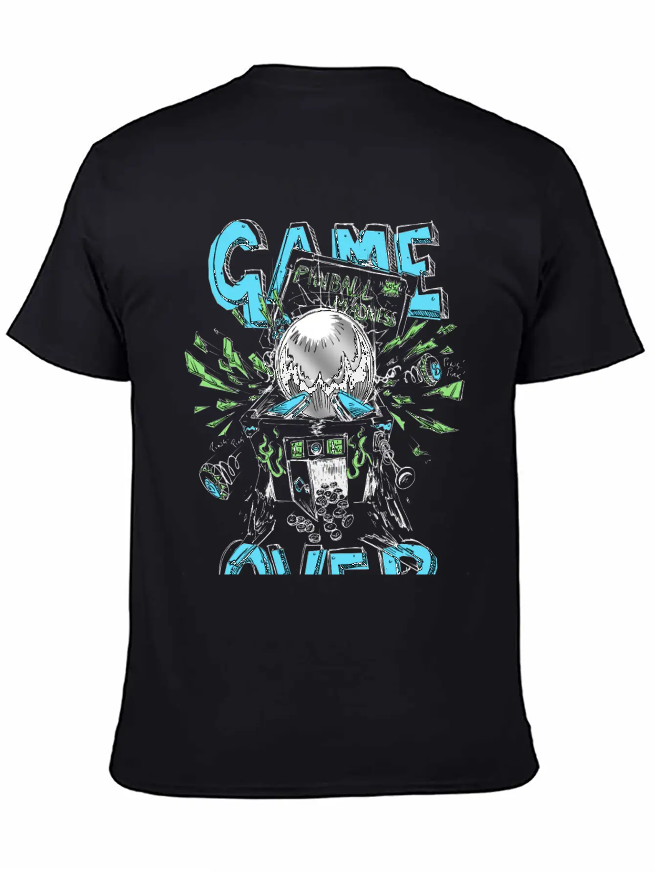 GAME OVER Timeless Short Sleeve Tee – Comfy And Minimalist Design