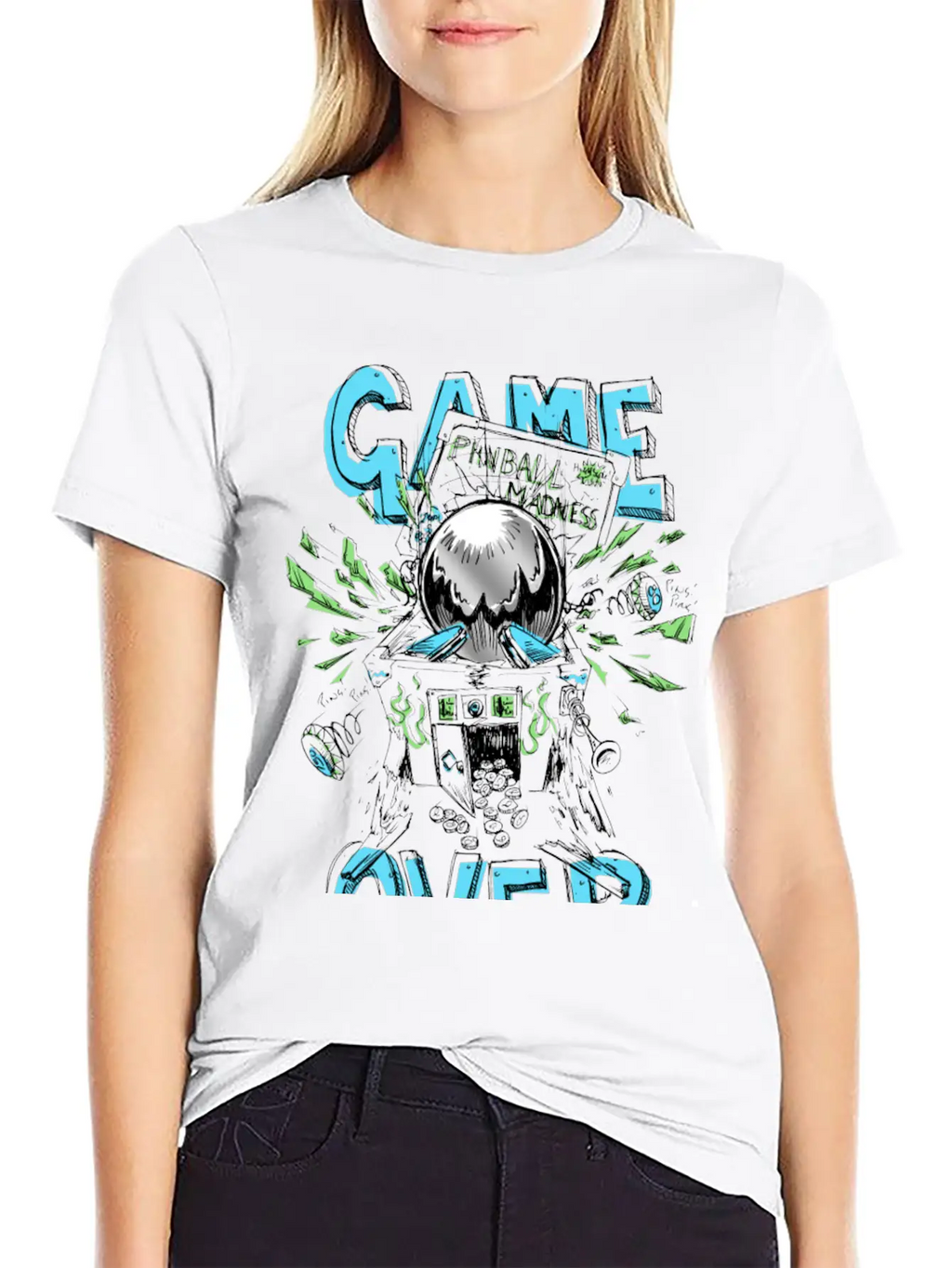 GAME OVER Timeless Short Sleeve Tee – Comfy And Minimalist Design