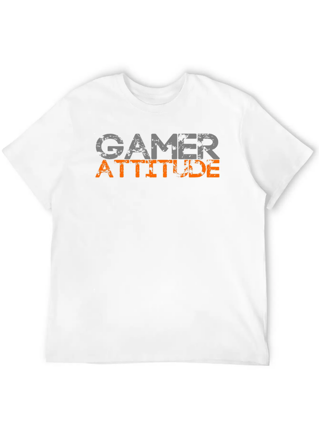 Gamer Attitude Relaxed Everyday Tee – Lightweight And Durable Cotton
