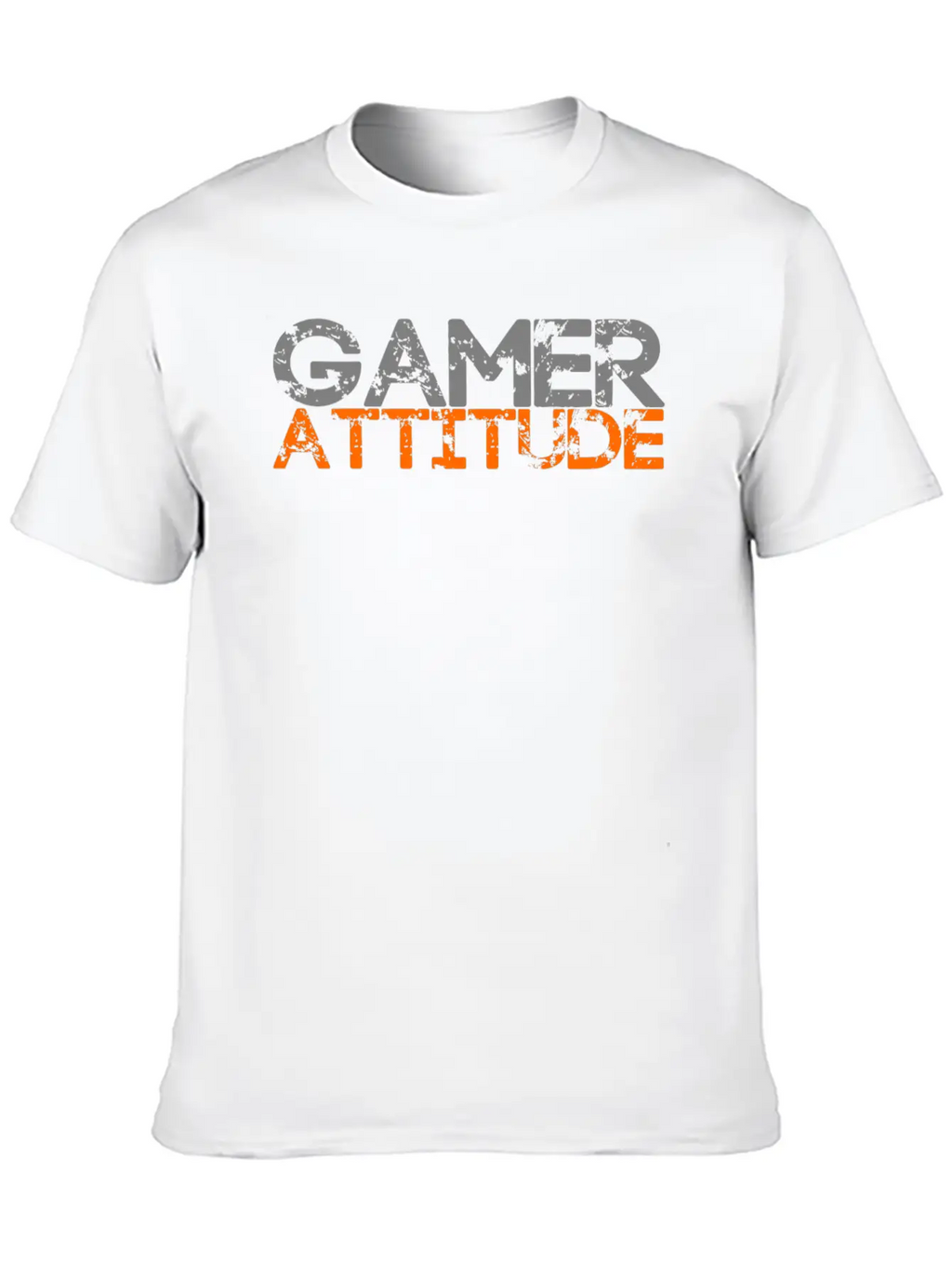 Gamer Attitude Relaxed Everyday Tee – Lightweight And Durable Cotton
