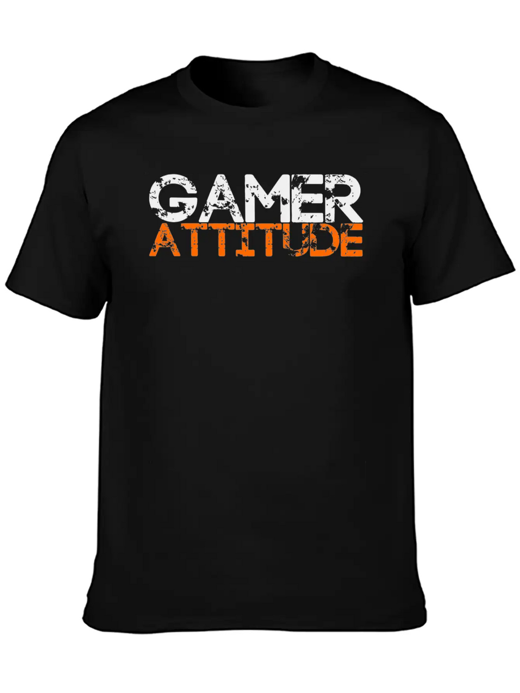 Gamer Attitude Relaxed Everyday Tee – Lightweight And Durable Cotton
