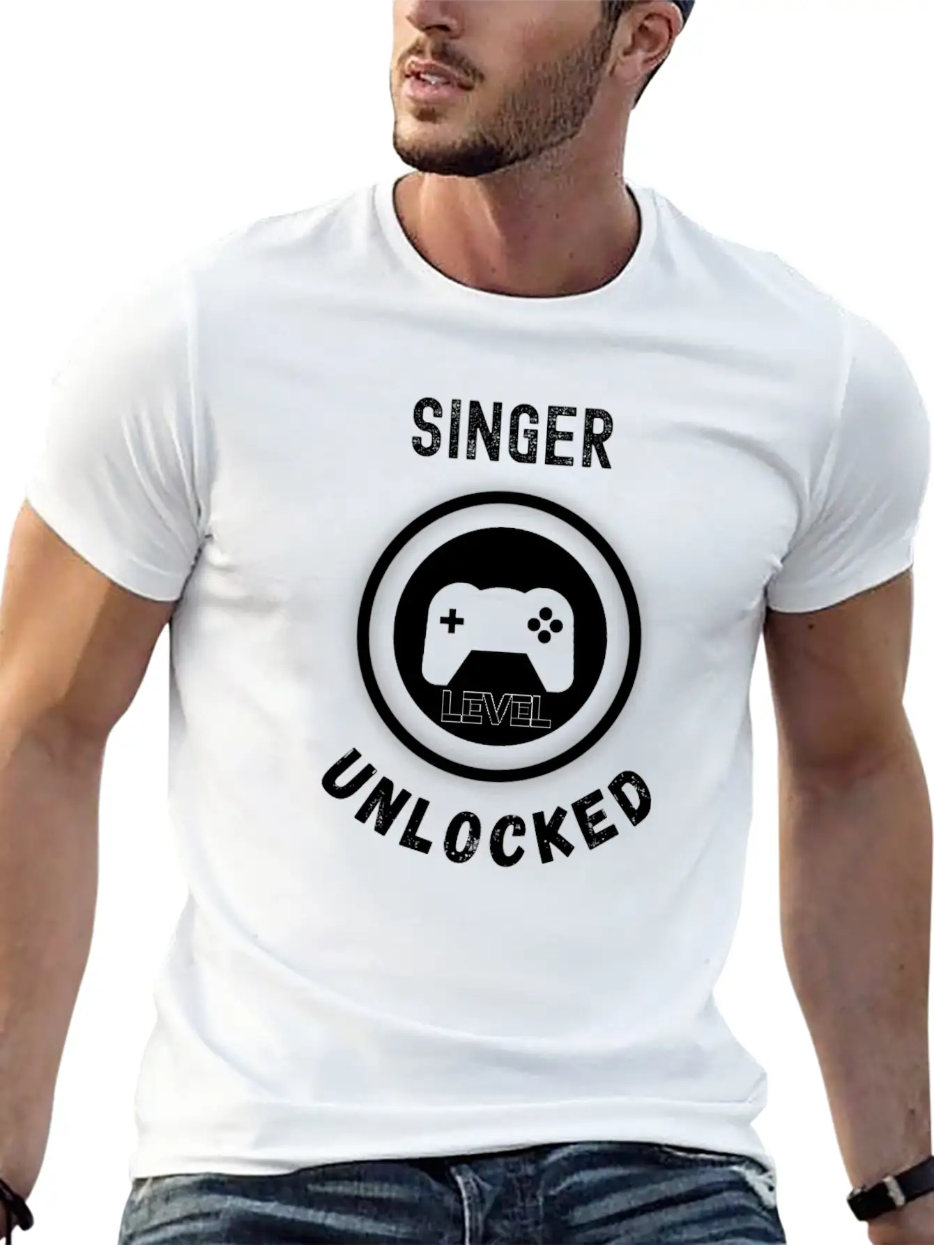 Gamer Singer Gift, Singer Gamer, New Singer Timeless Short Sleeve Tee – Comfy And Minimalist Design