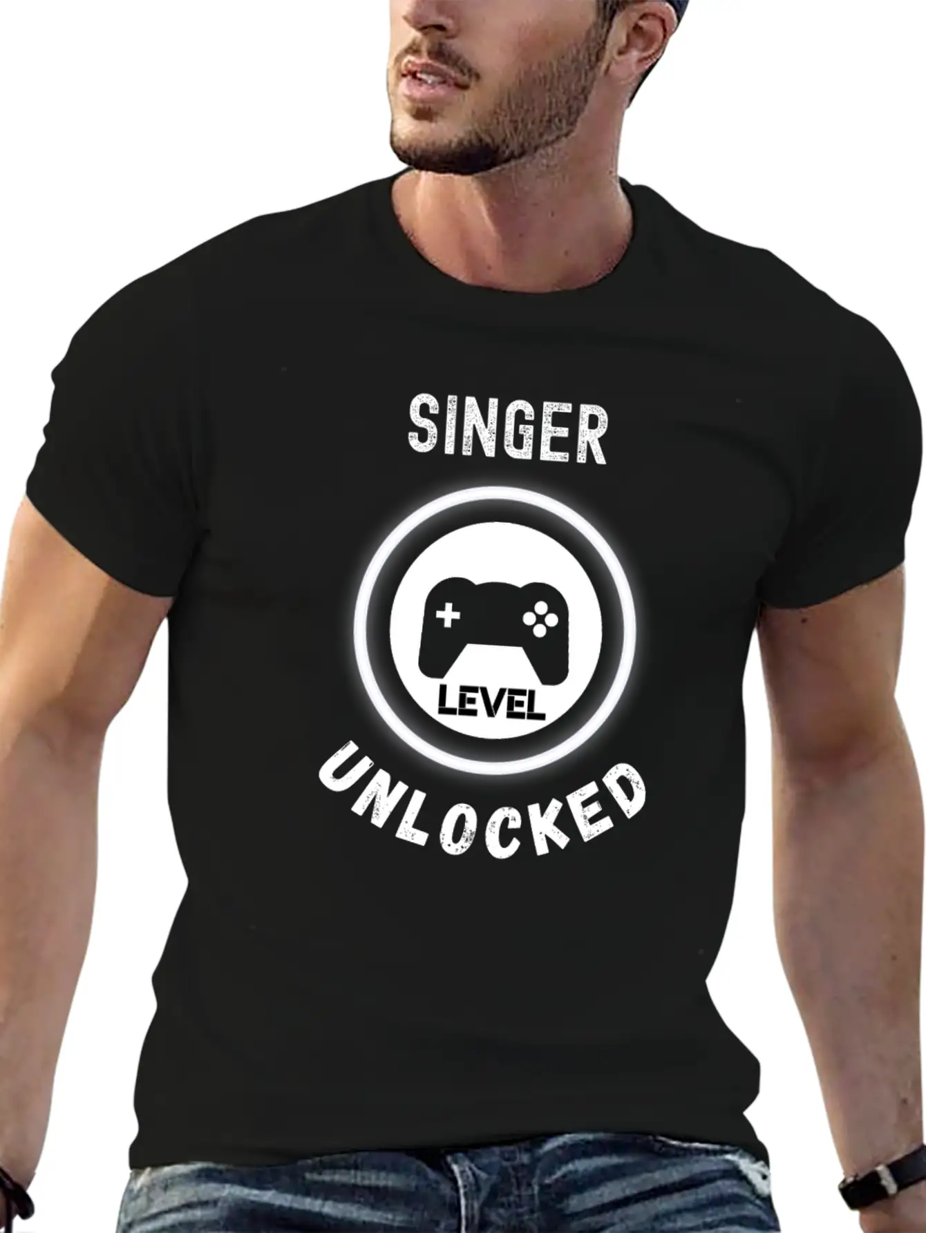Gamer Singer Gift, Singer Gamer, New Singer Timeless Short Sleeve Tee – Comfy And Minimalist Design